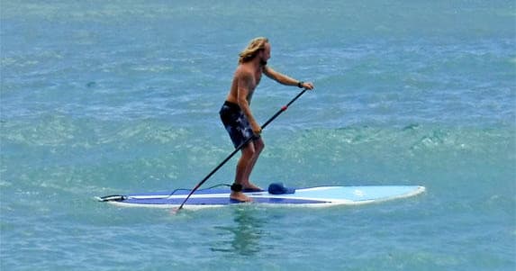 Private SUP Lessons with Ty Gurney Surf School in Honolulu