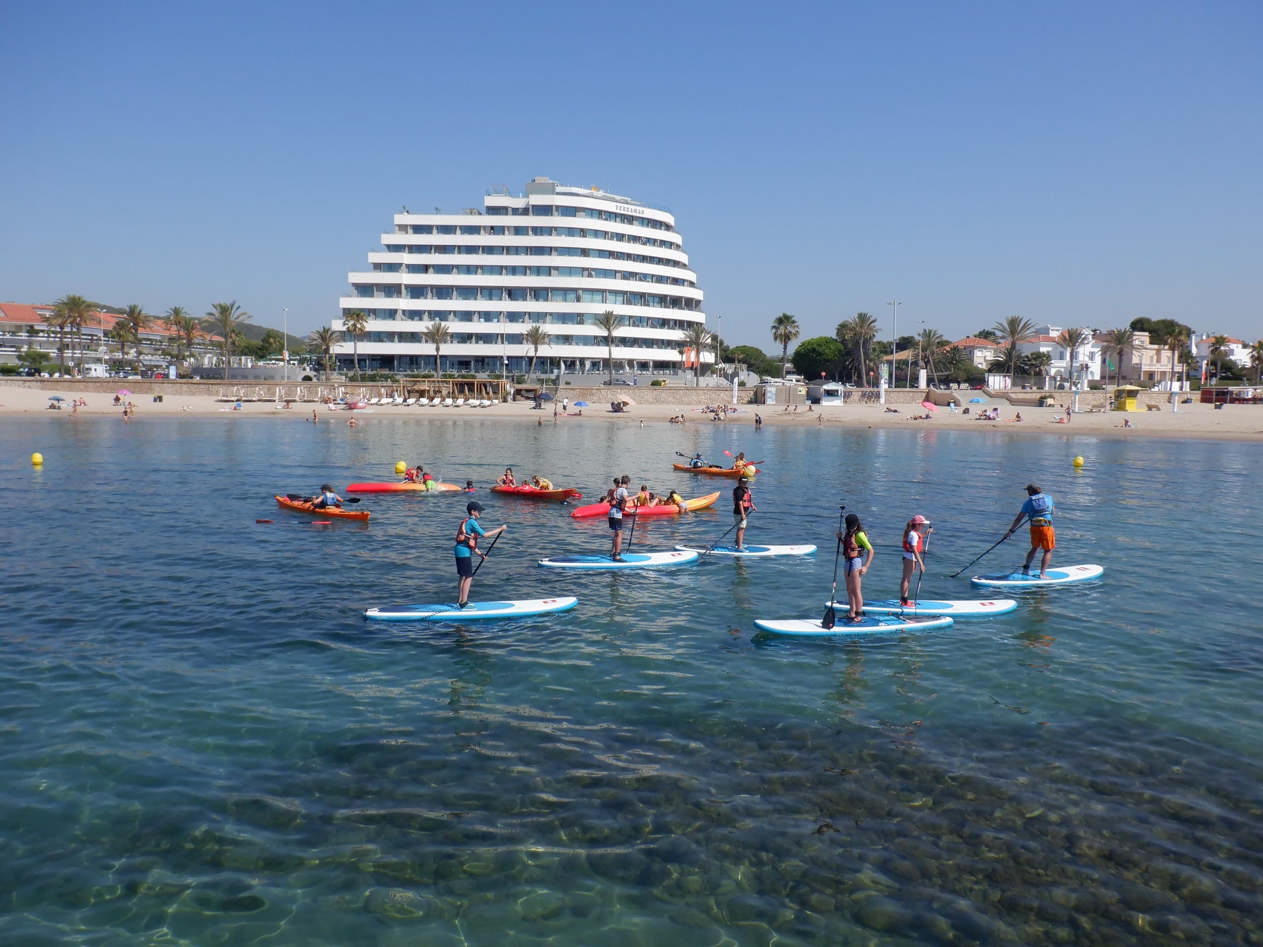 Campus Náutico Sitges: Kids Kayak, SUP & Hawaiian Canoe Day Camp