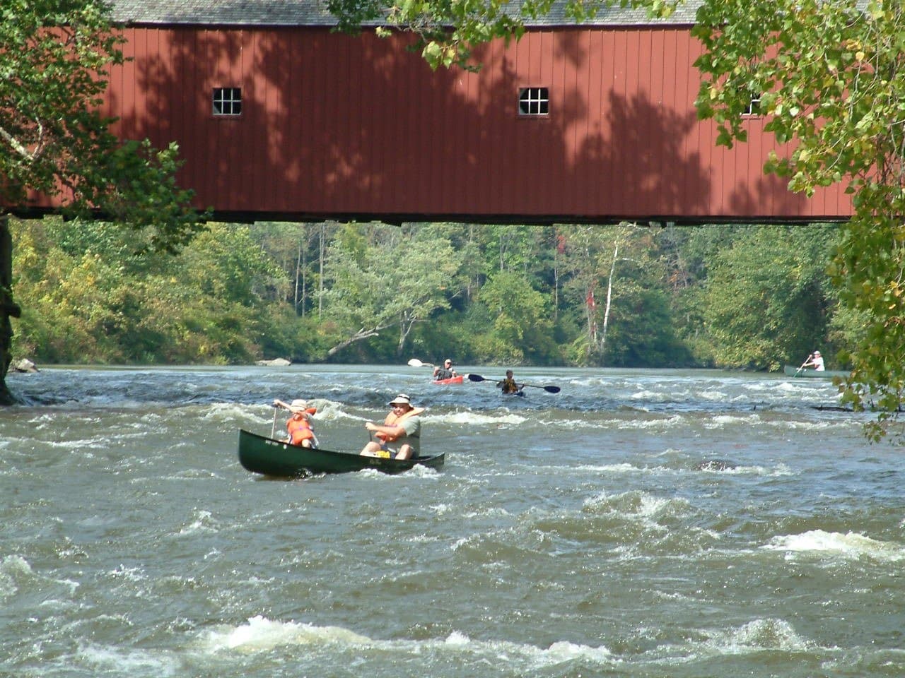 Housatonic River Canoe & Kayak Trip: Falls Village to West Cornwall Covered Bridge