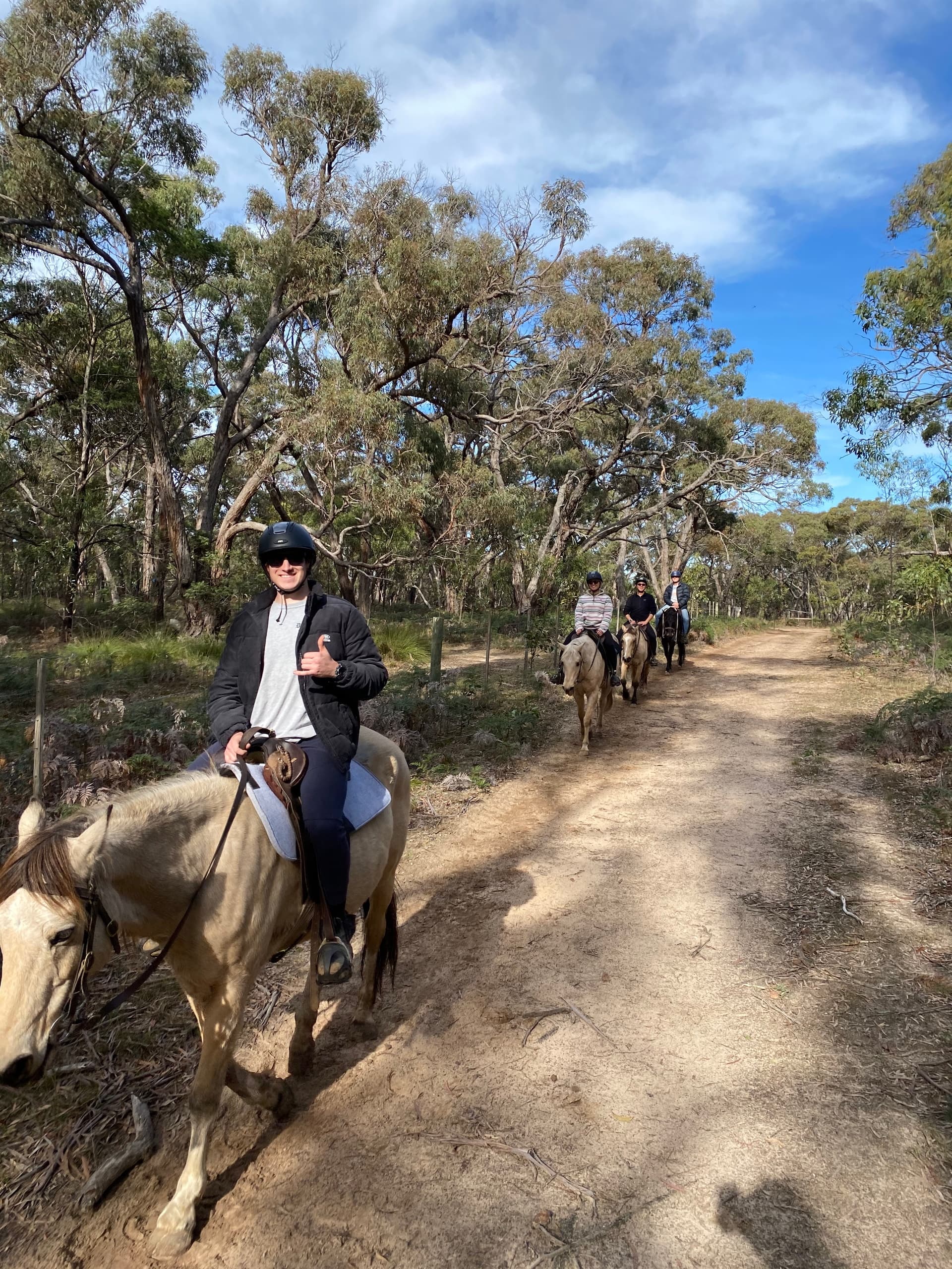 Explore Great Otway on Horseback with Wine Tasting at Moshulu Estate