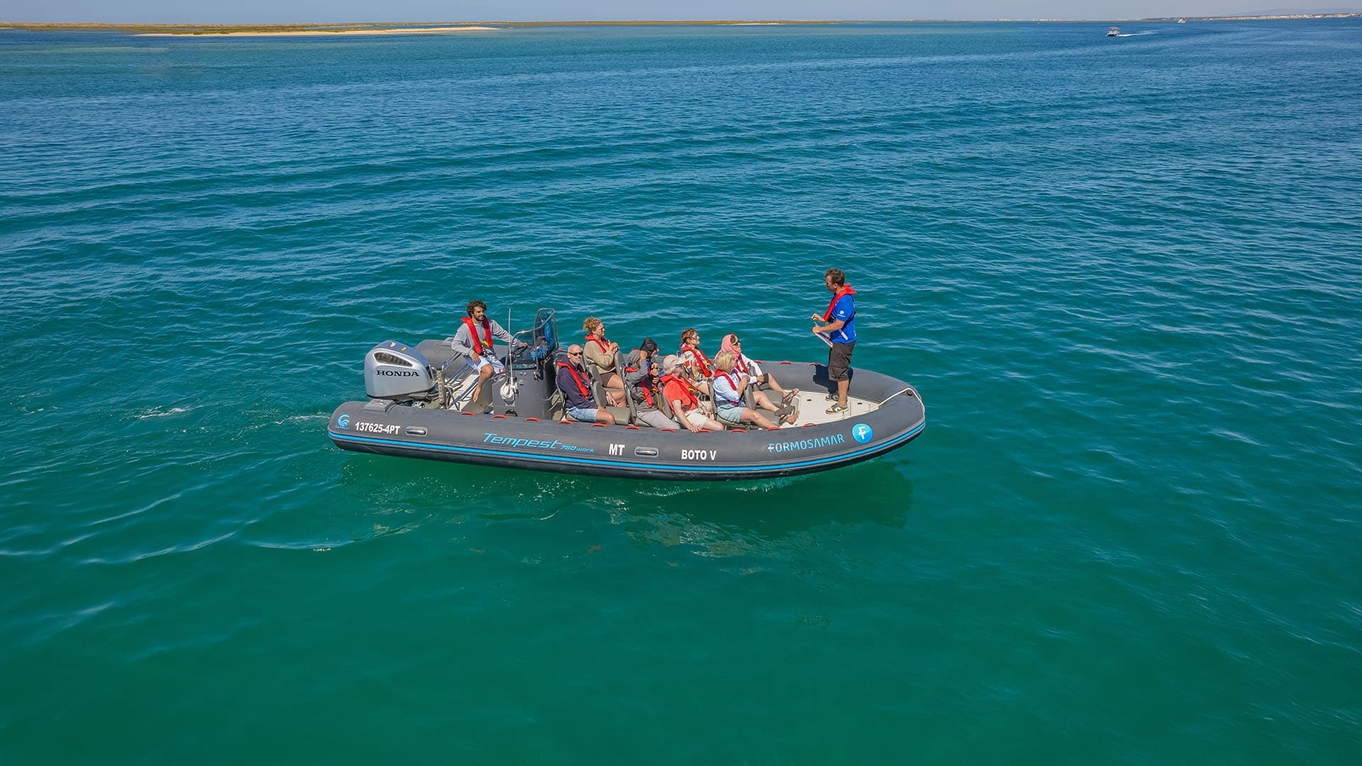 RIB Boat Hire in Faro: Explore Ria Formosa’s Islands, Dolphins & Hidden Beaches