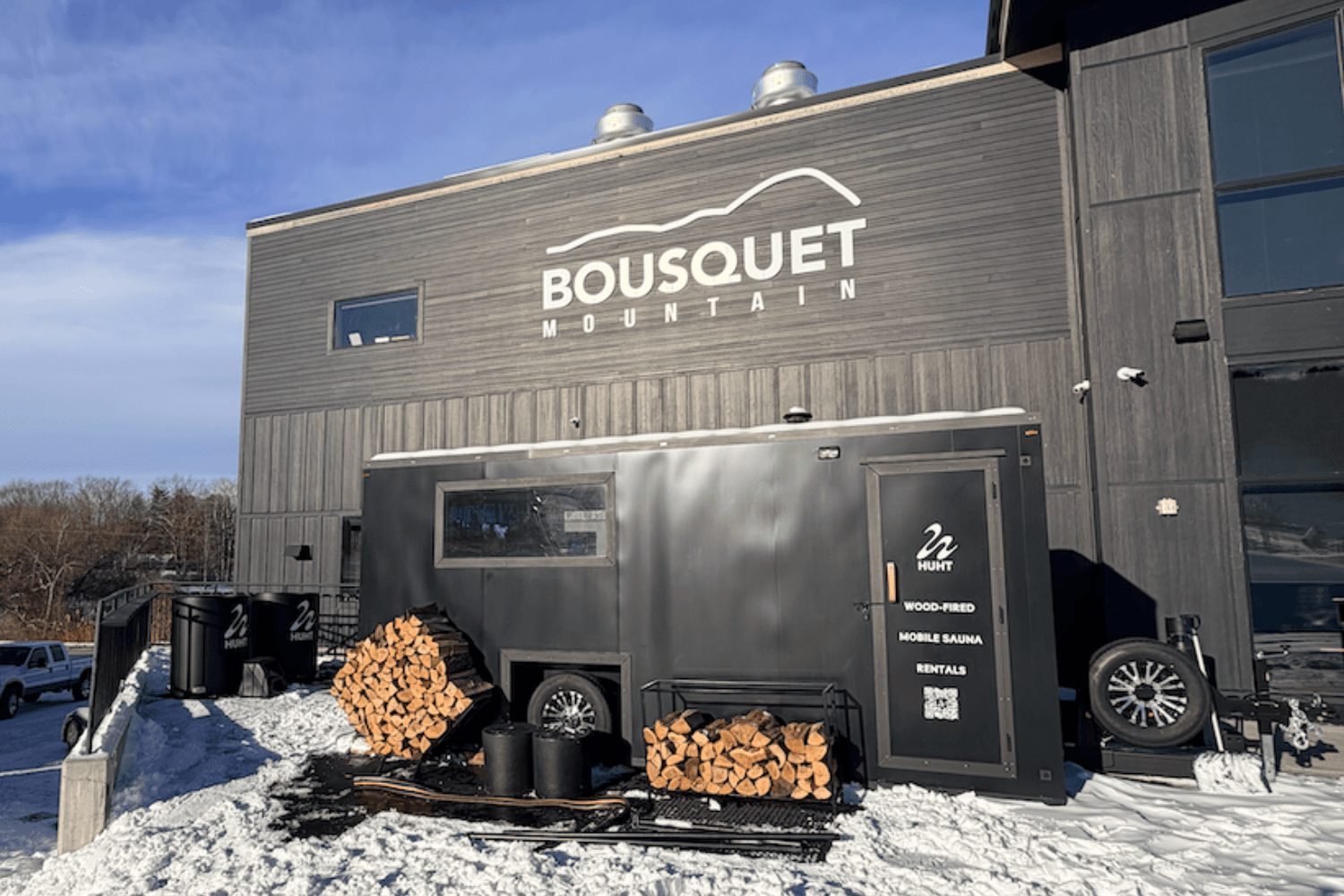 Wood-Fired Sauna and Cold Plunge at Bousquet Mountain: Single Session & Hourly Buyout