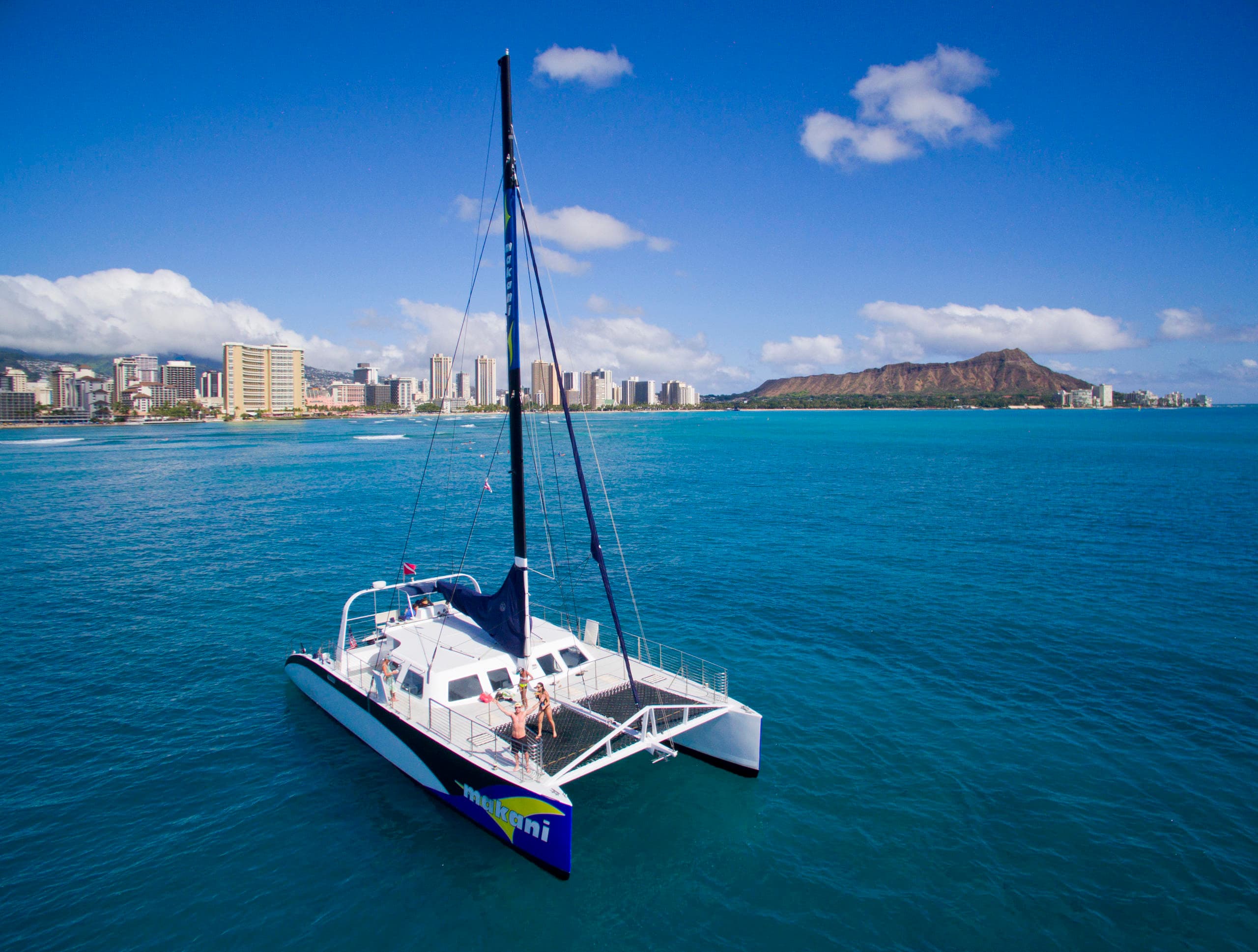 Makani Catamaran team