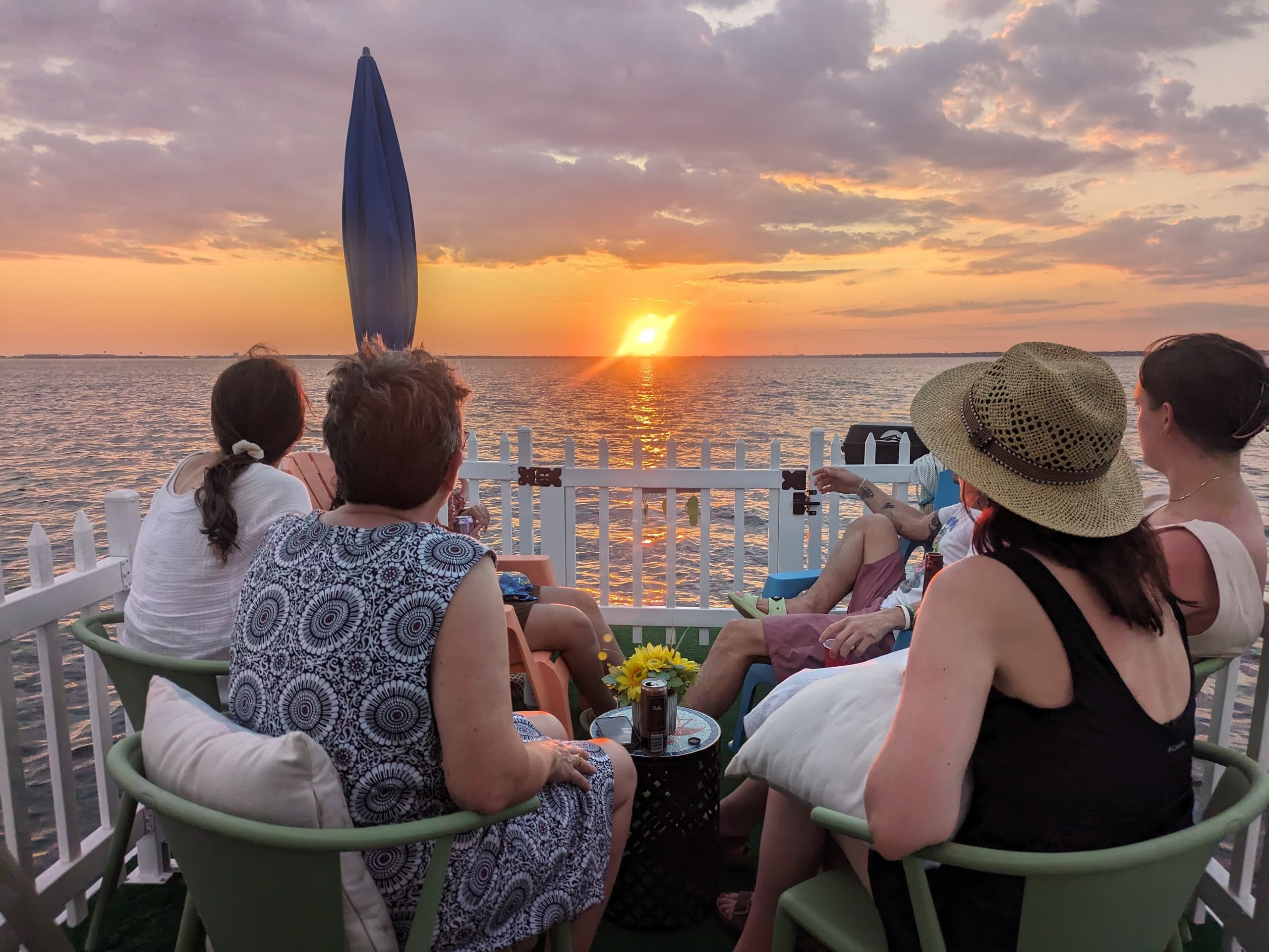 Destin Sunset Cruise to Crab Island: Wine, Dolphins & Harbor Lights