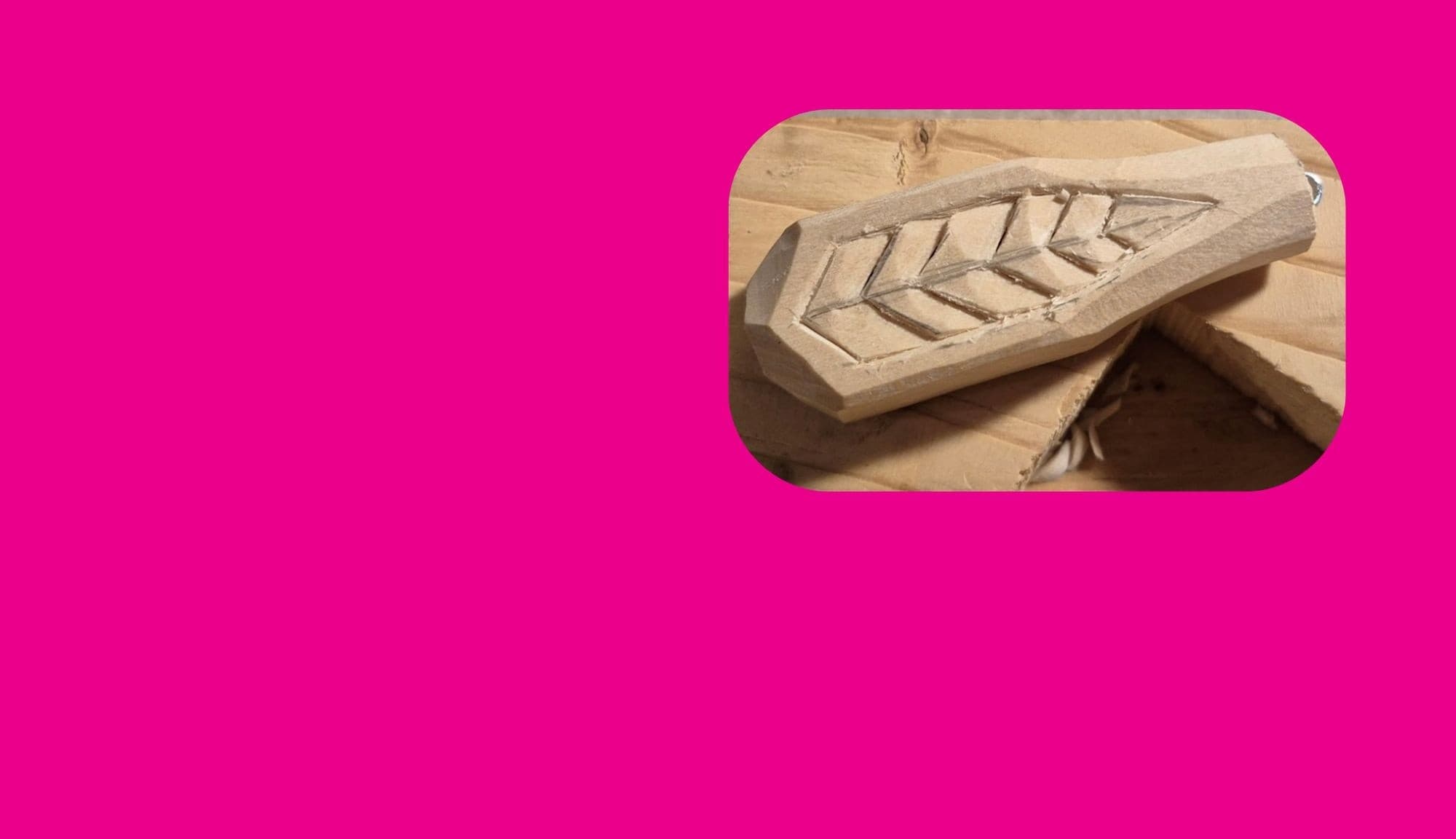 Hands-On Woodcarving Workshop in Midland: Make Rustic Keychain Charms