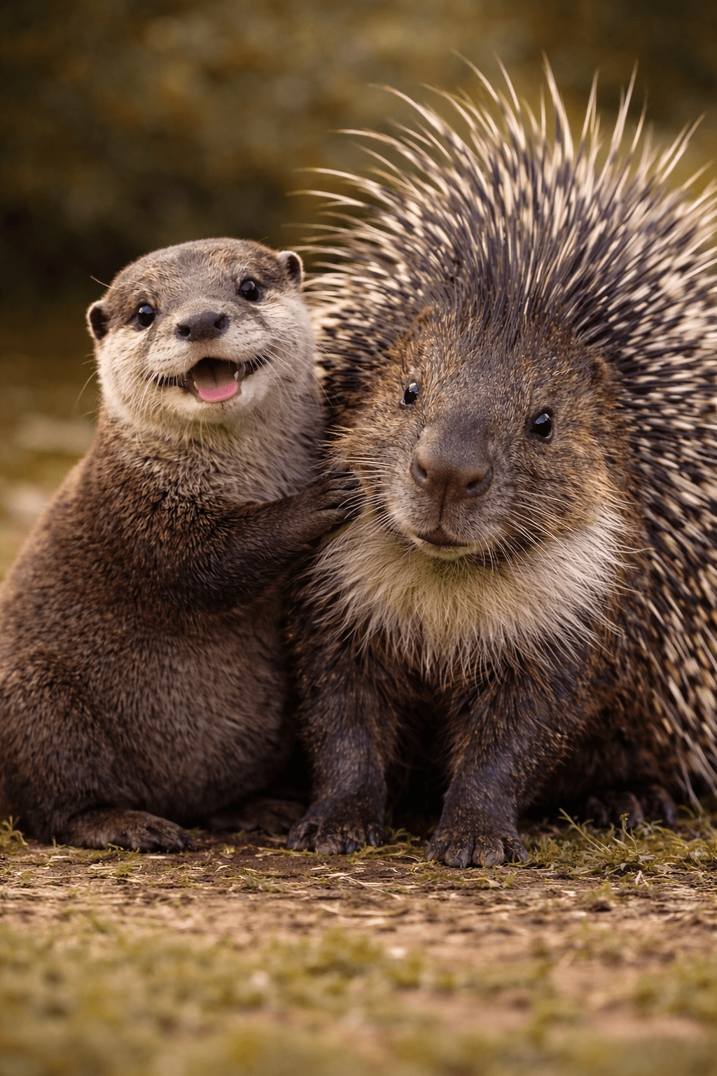 Water & Woodland Encounter: Otter & Porcupine Meet-and-Greet in Murray, Nebraska