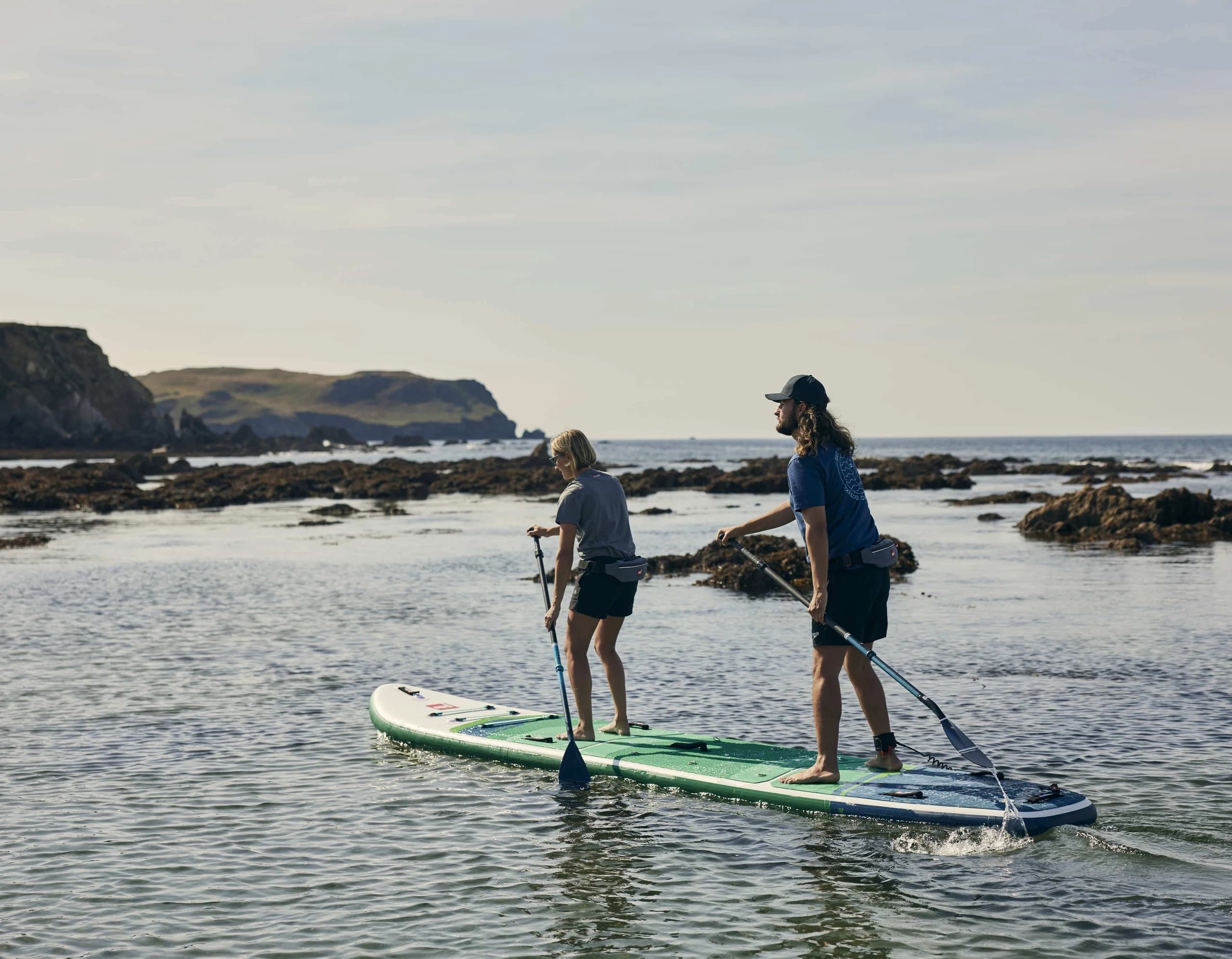 Tandem Paddleboard Rental at Pristine Paddleboard Adventures in Honeymoon Bay