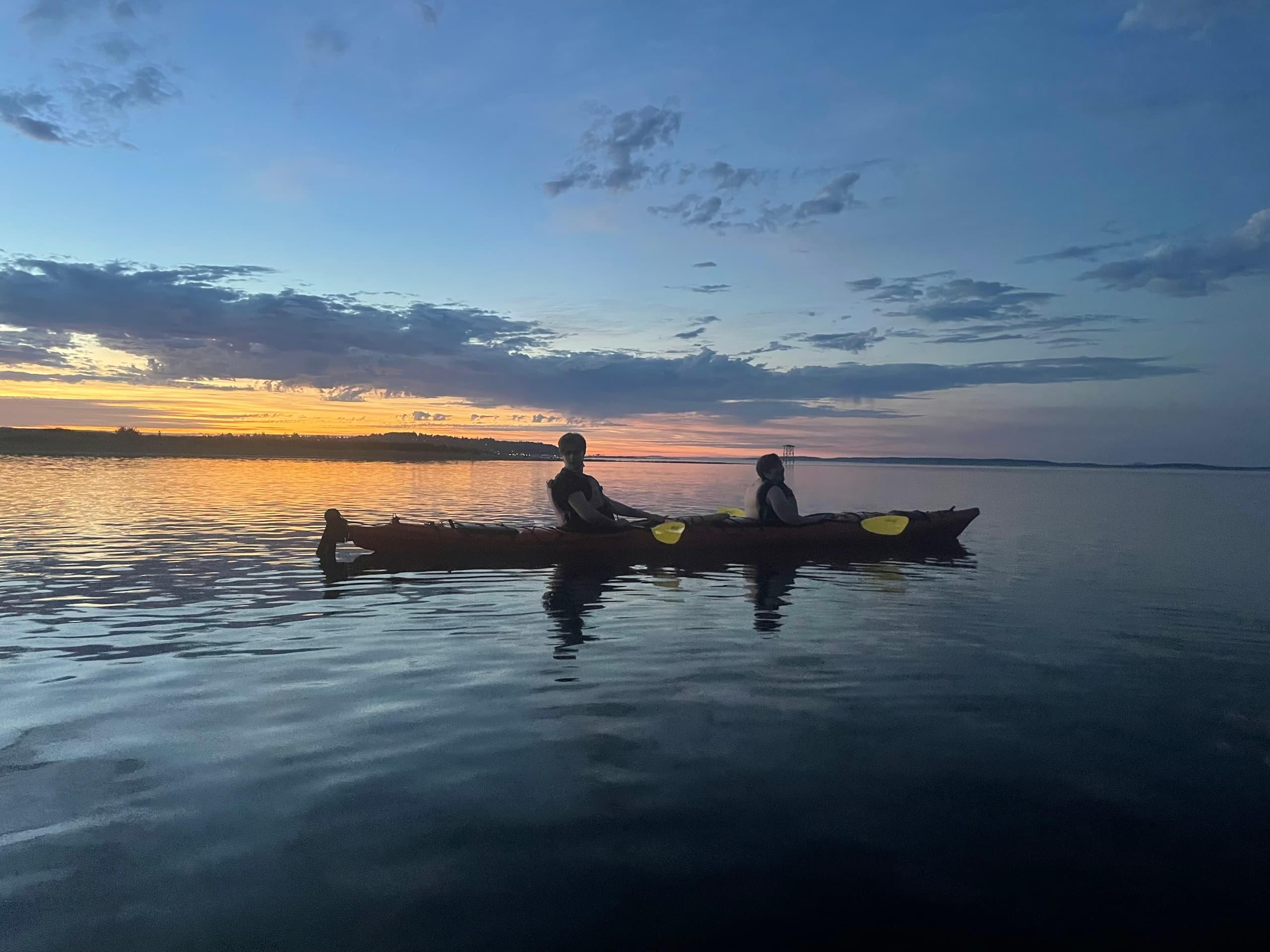 Bioluminescence Kayak Tour with Olympic Tours LLC in Marrowstone