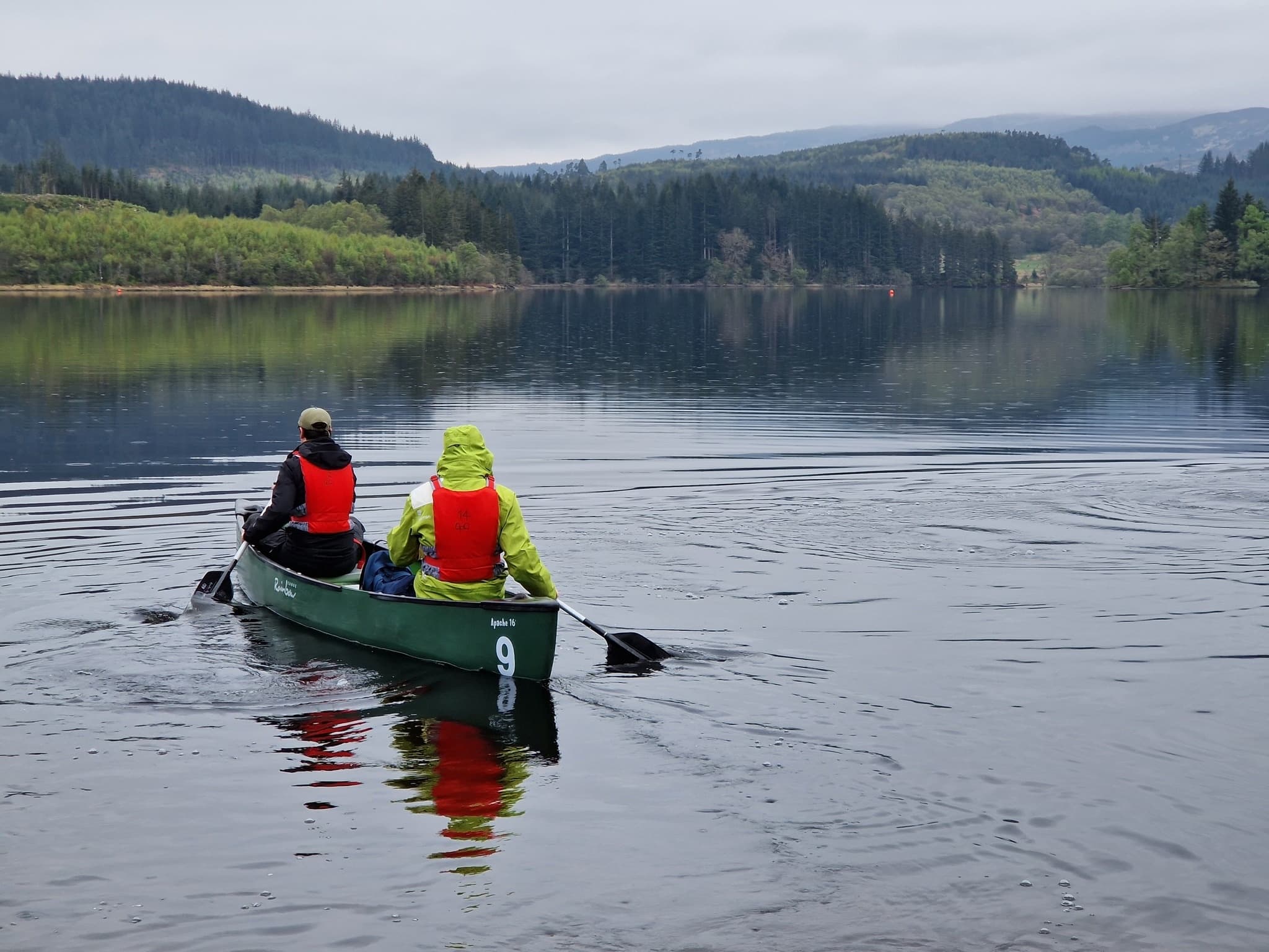 Canoe Adventures at Loch Ard with Loch Ard Adventure Ltd