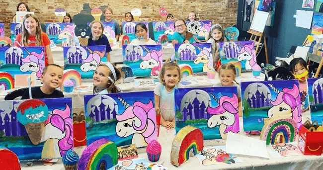 Creative Kids Classes at Pipe & Palette in Plano