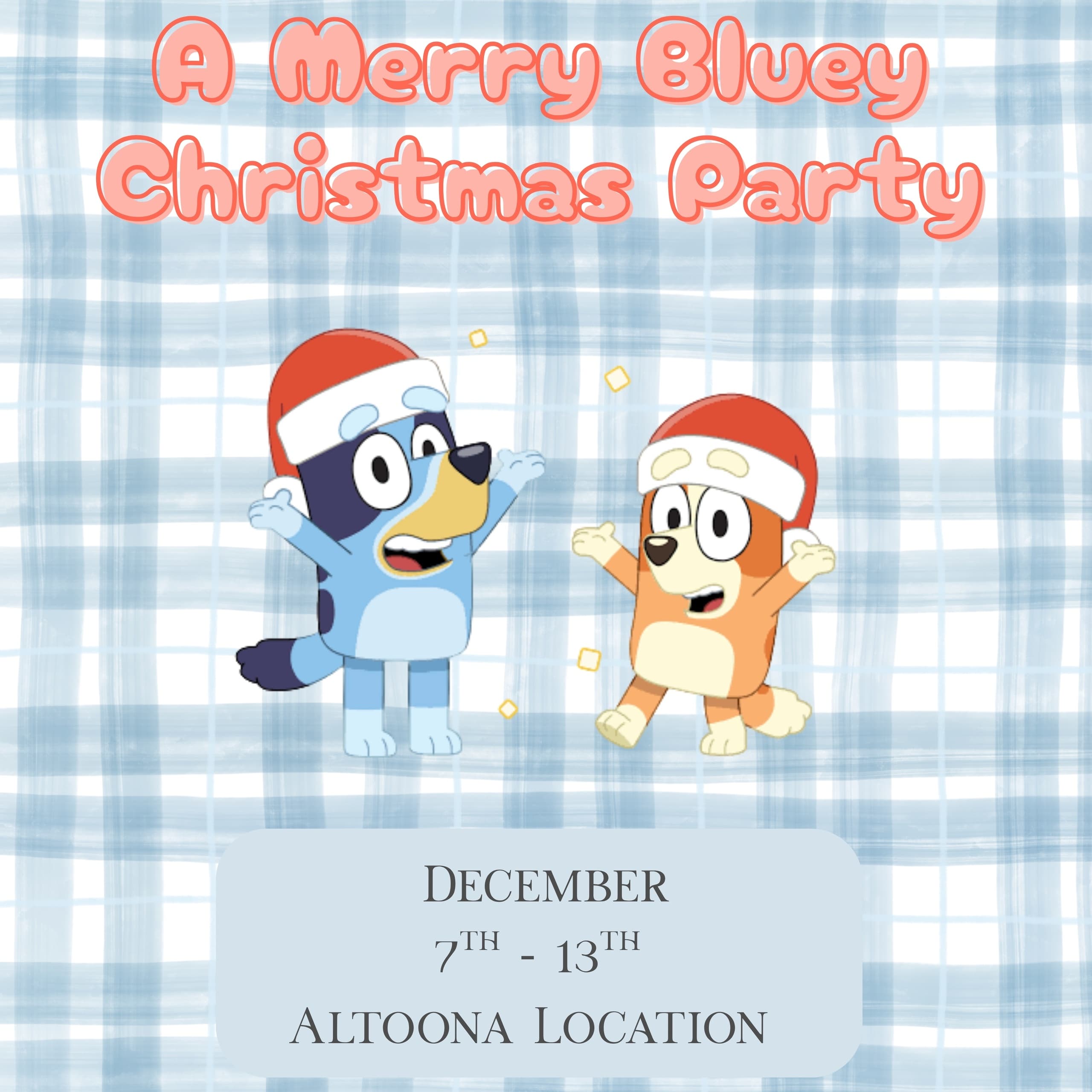 Merry Bluey Christmas Party: Holiday Storytime & Play in Bedford, PA photo 1