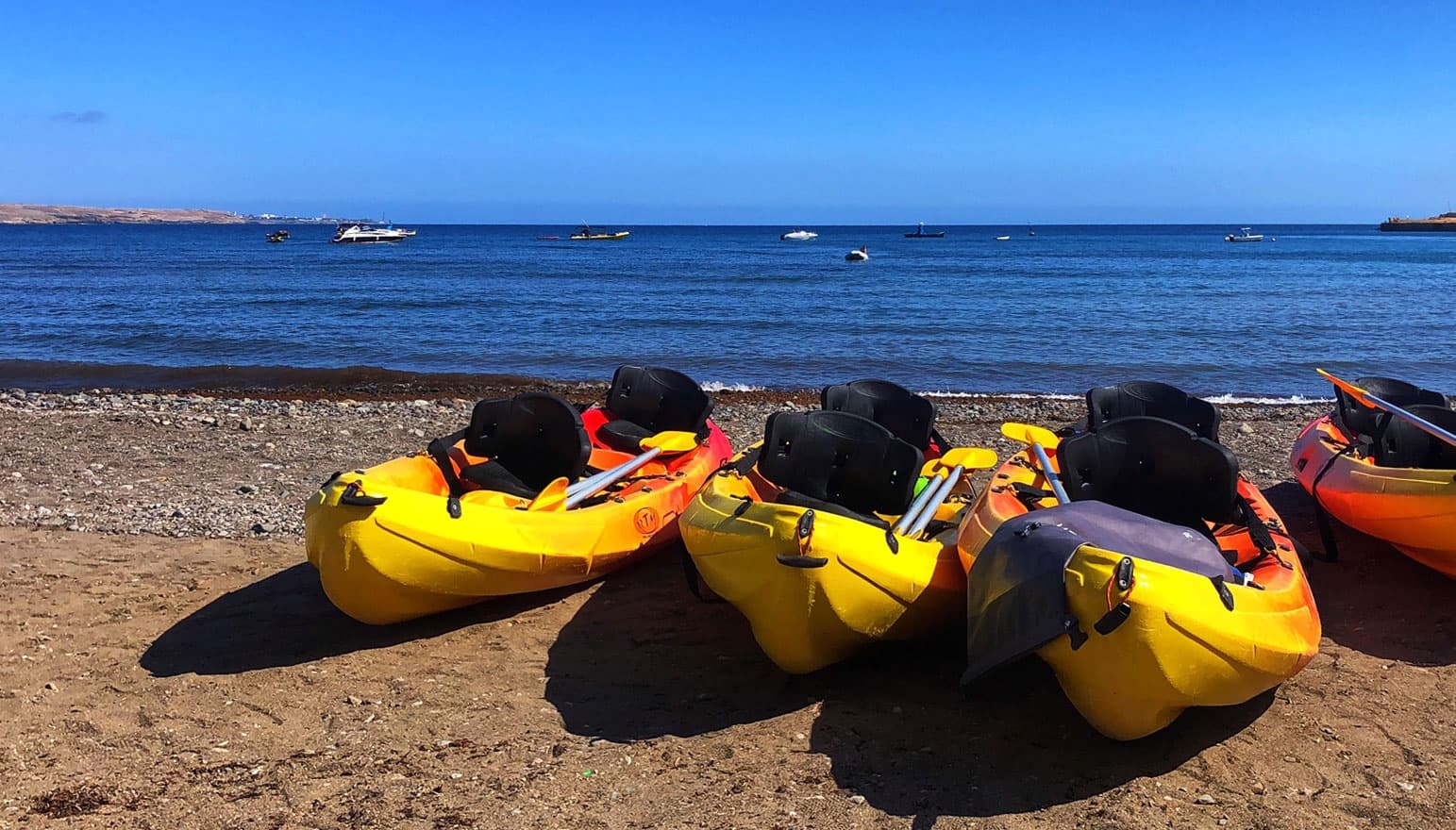 Kayak & Water Activities at El Pajar, Canary Islands