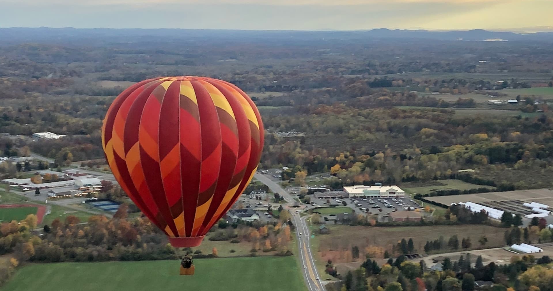 Above All Balloon Rides fleet