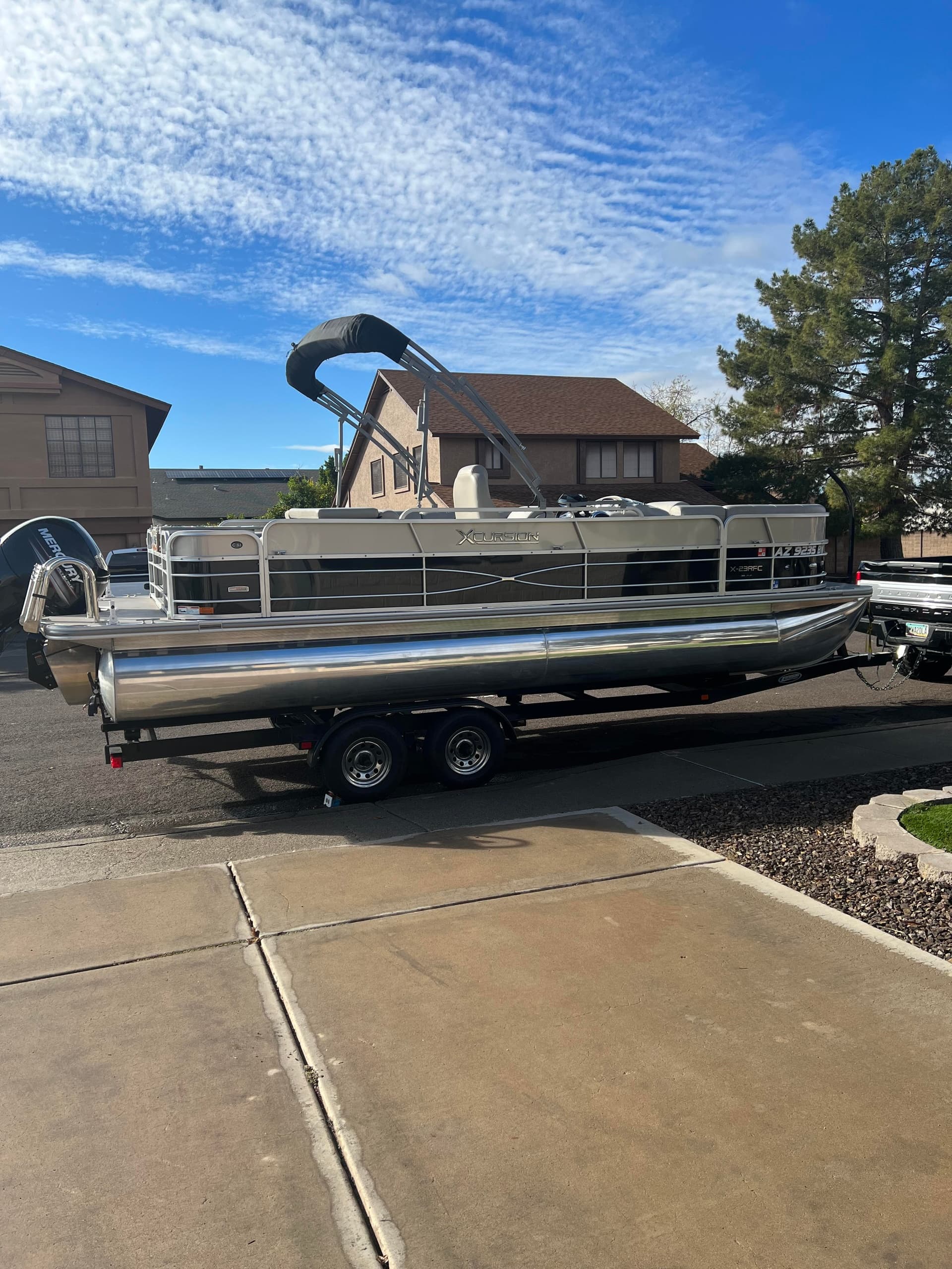 PT7 22' Tritoon Rental in Peoria, Arizona – Perfect for Groups