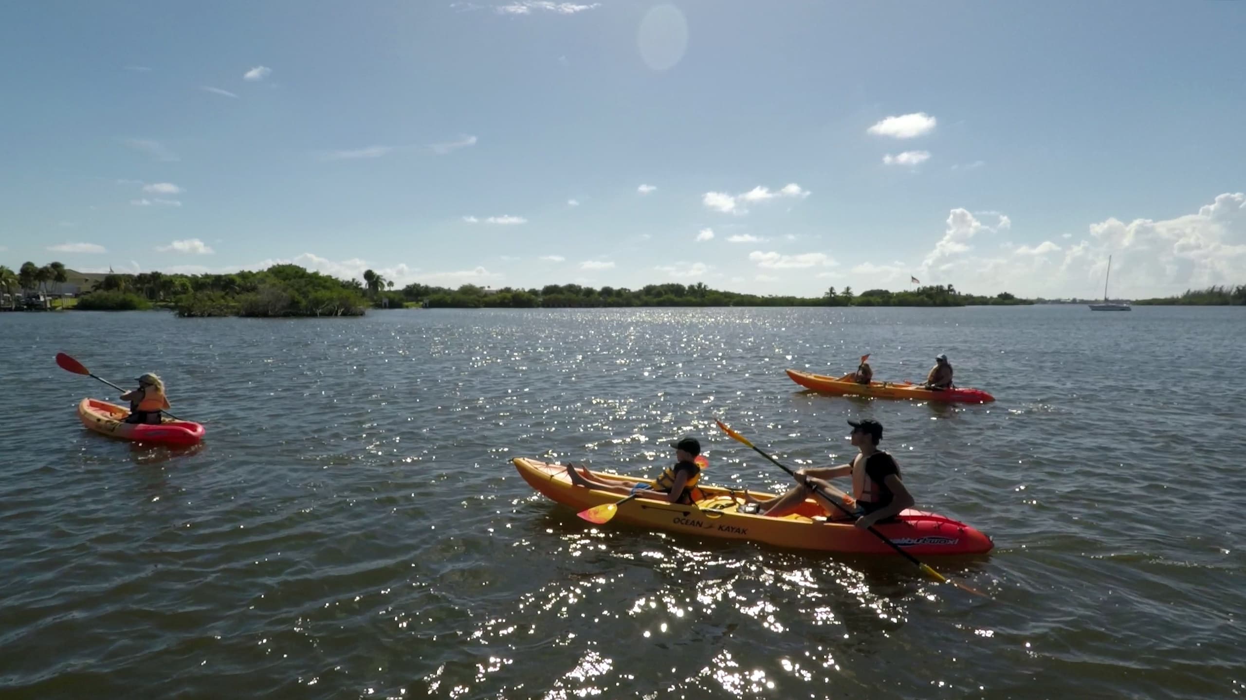 Tandem Kayaking on Indian River Lagoon: Paddle Through Vero Beach’s Mangroves and Wildlife