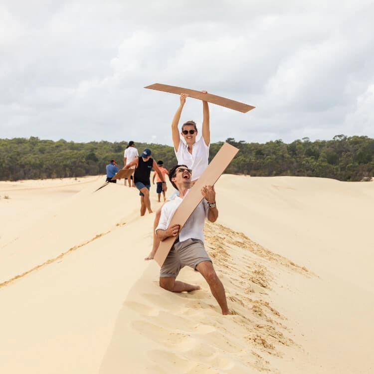 Tangalooma Desert Safari: Sandboarding and 4WD Thrills on Moreton Island