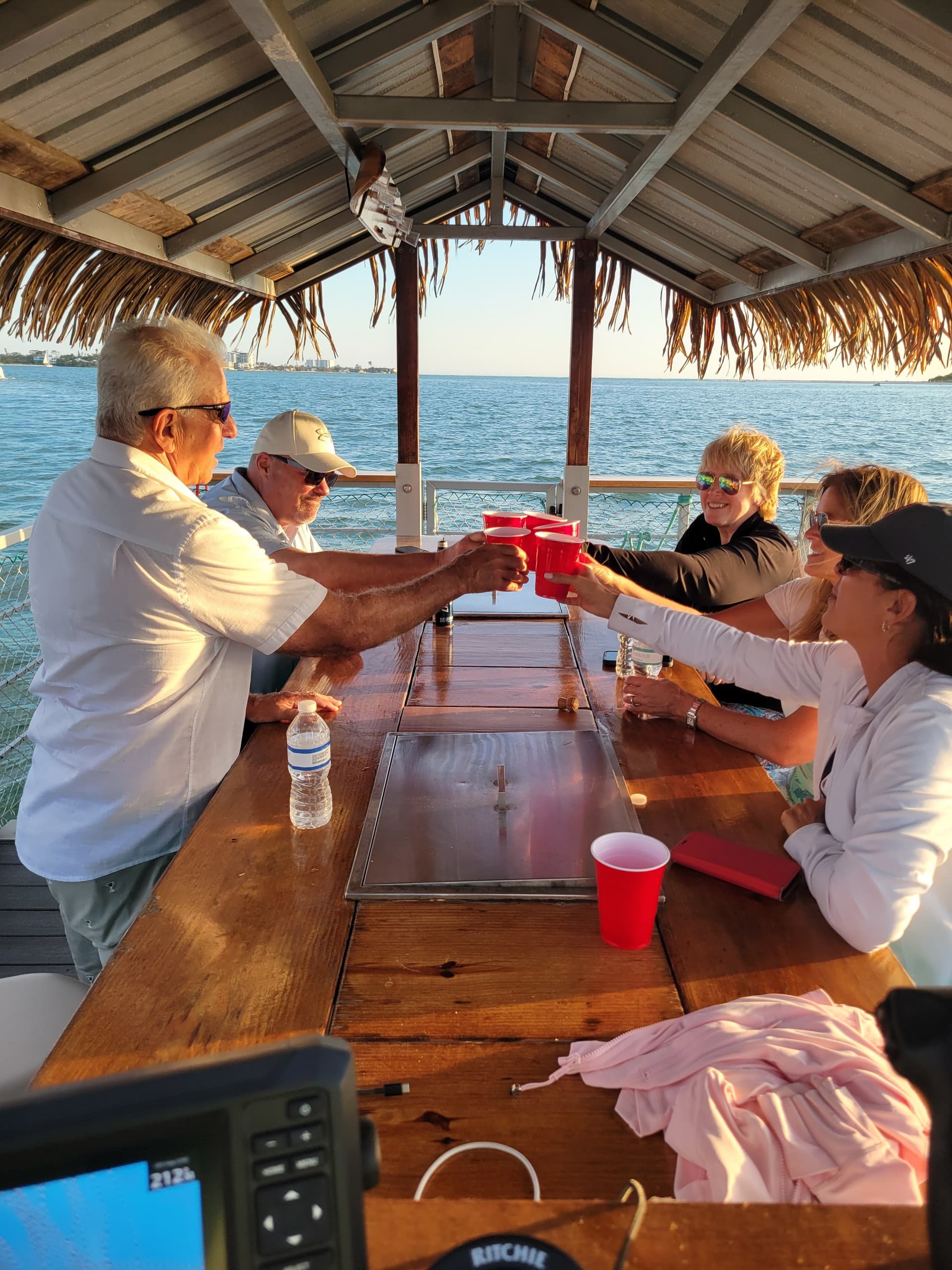 Happy Hour Dolphin Cruise: Sarasota Tiki Boat Tours & Dolphin Watching photo 4