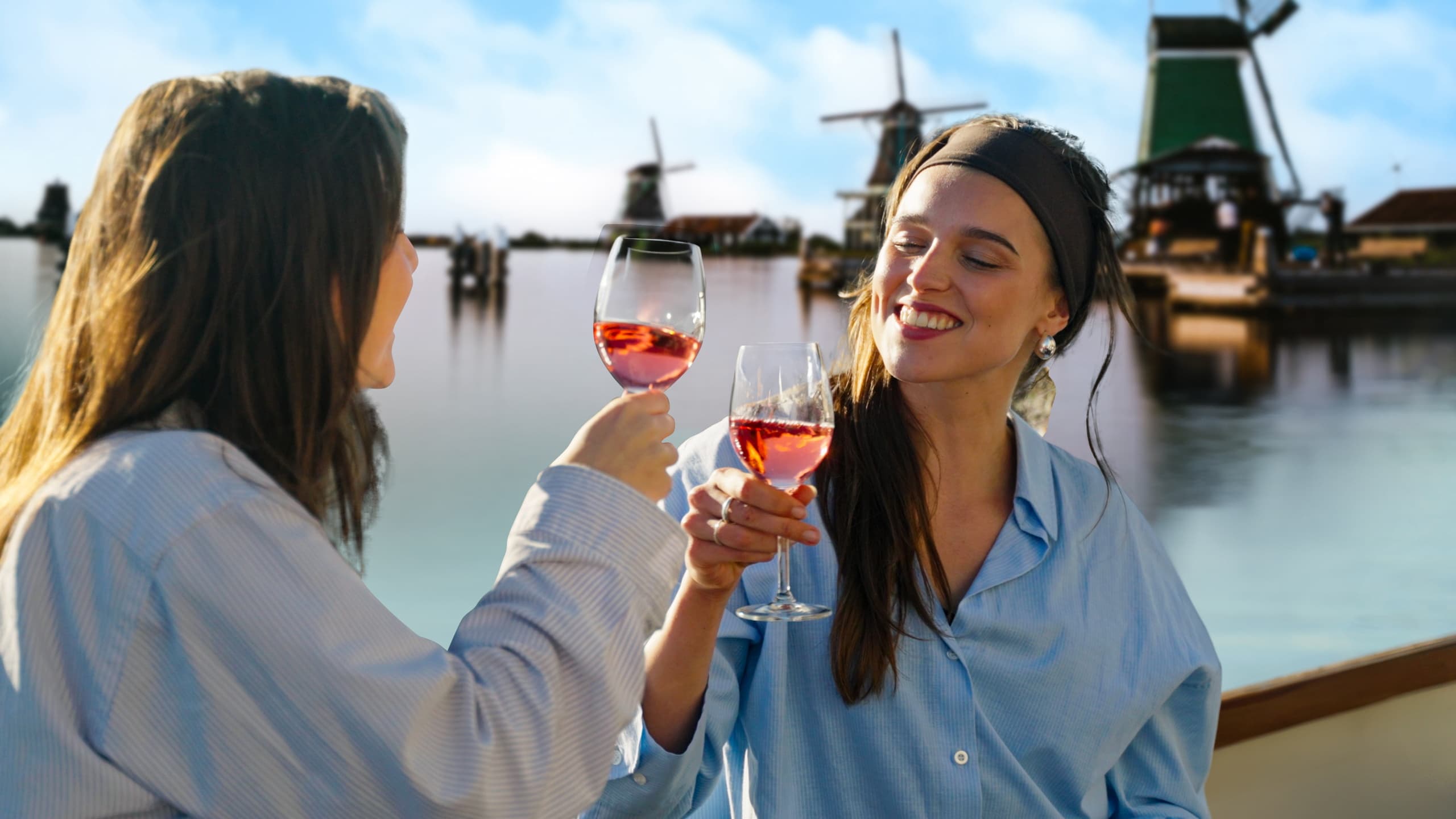 Water-Activities & Dutch Boat Tours: Cheese & Wine Cruise in Zaanse Schans