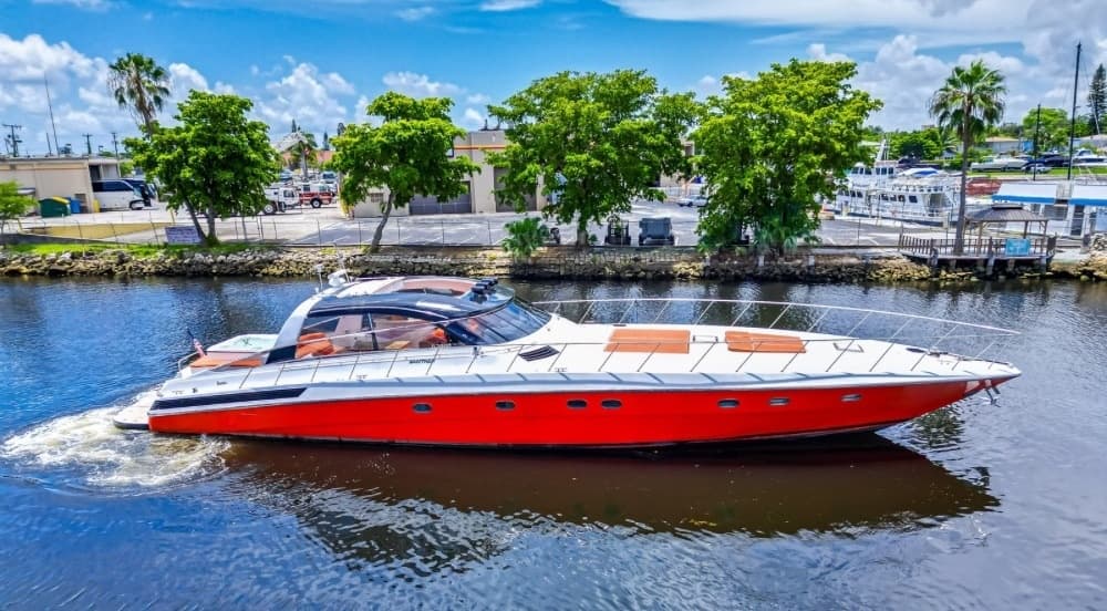 Luxury Boat Charter in Biscayne Bay with 85 BAIA Panther