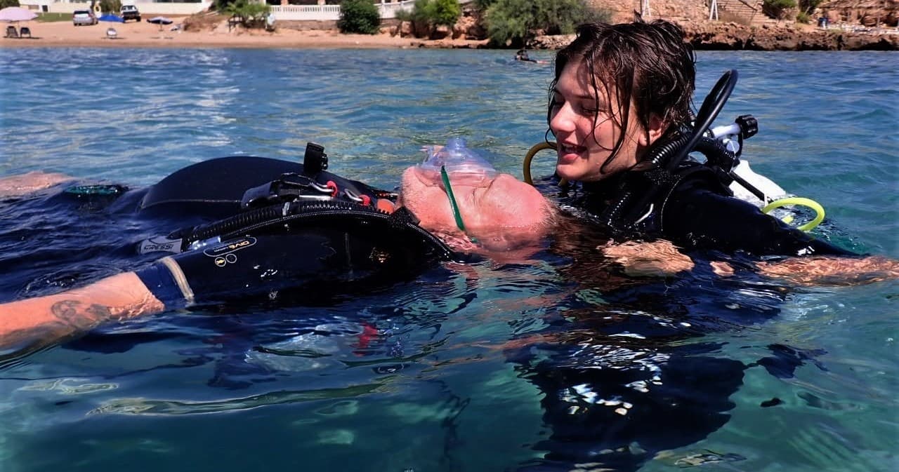 PADI Rescue Diver Course at Taba Diving Centre, Cyprus
