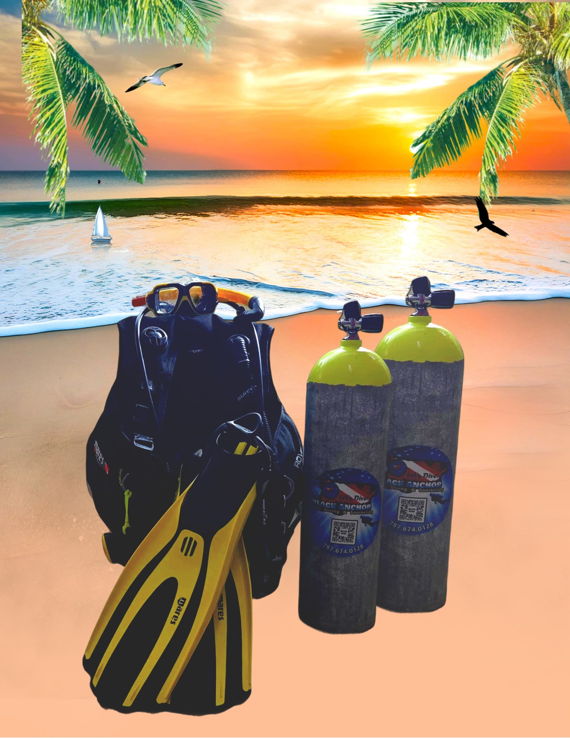 Scuba Diving Experience at The Black Anchor in Aguadilla