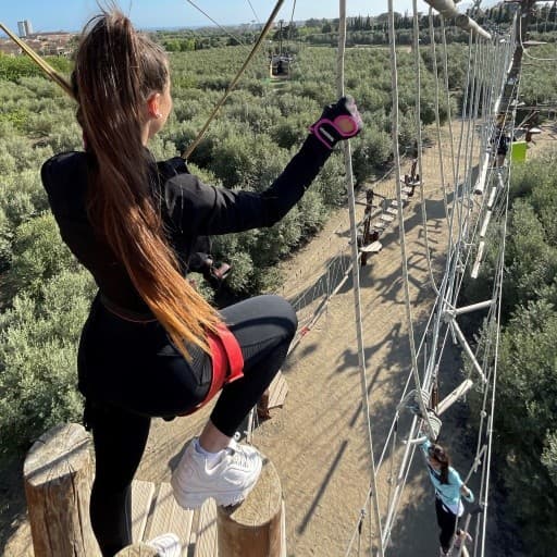 Tirolina MegaJump: 140-Meter Zipline & Theatrical Cave Landing in Cambrils photo 1
