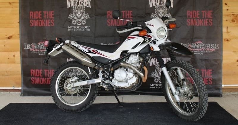 Motorcycle Adventure with Yamaha XT250 at Wolf Creek Rentals