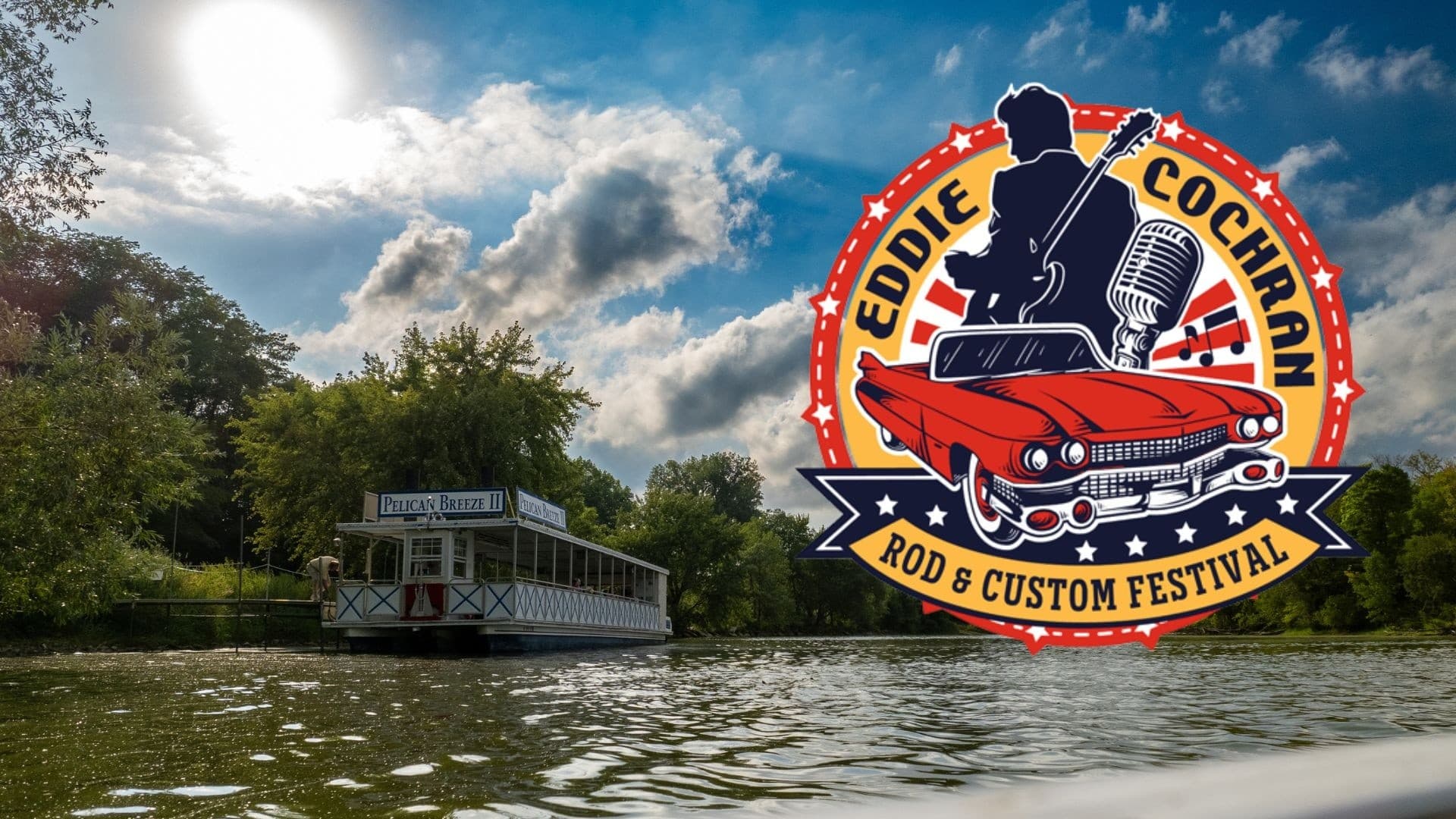 Eddie Cochran Cruise: 1950s Paddleboat Party on Albert Lea