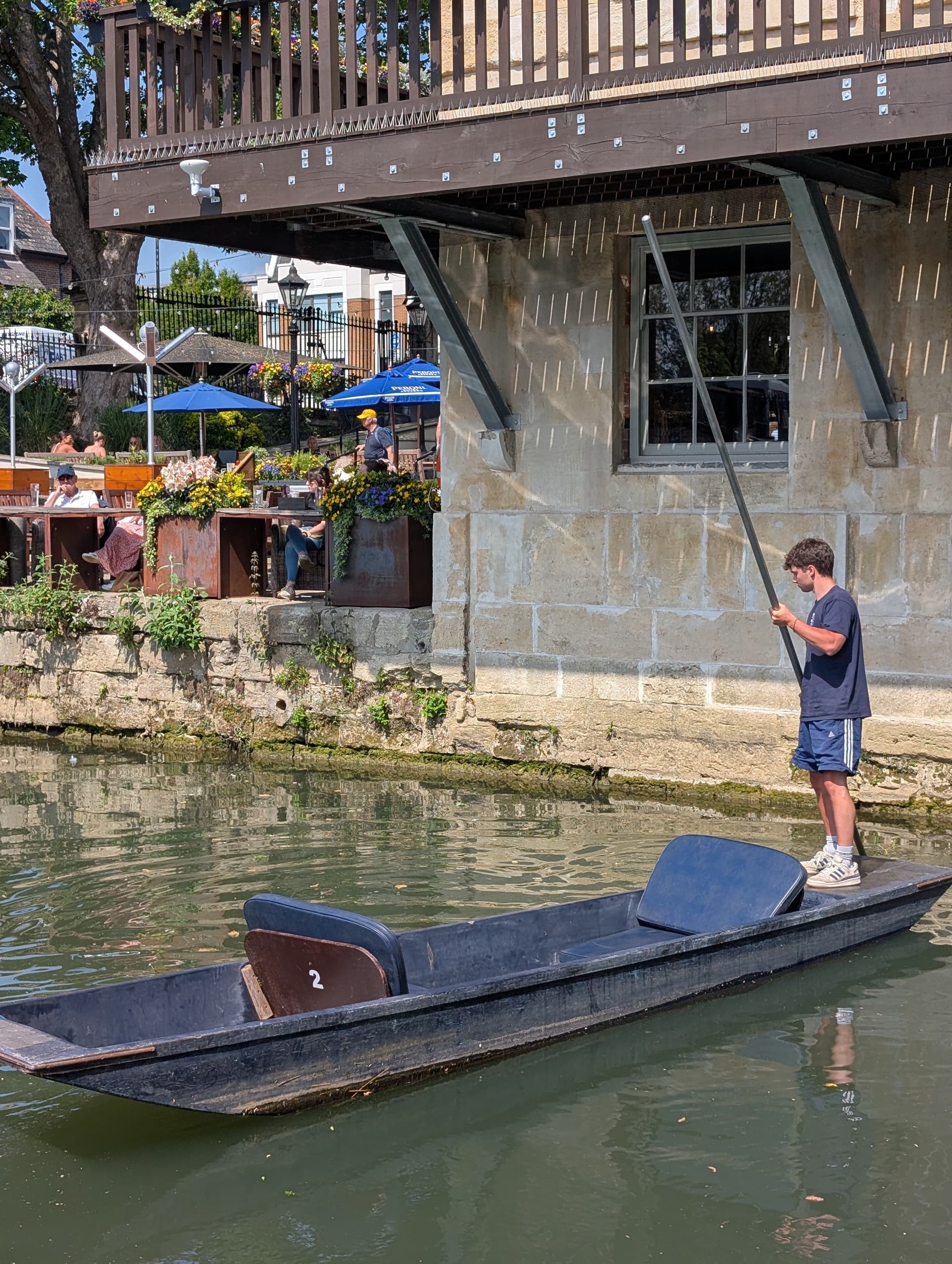 Water Activities: Punting with Salters Steamers on the River Thames