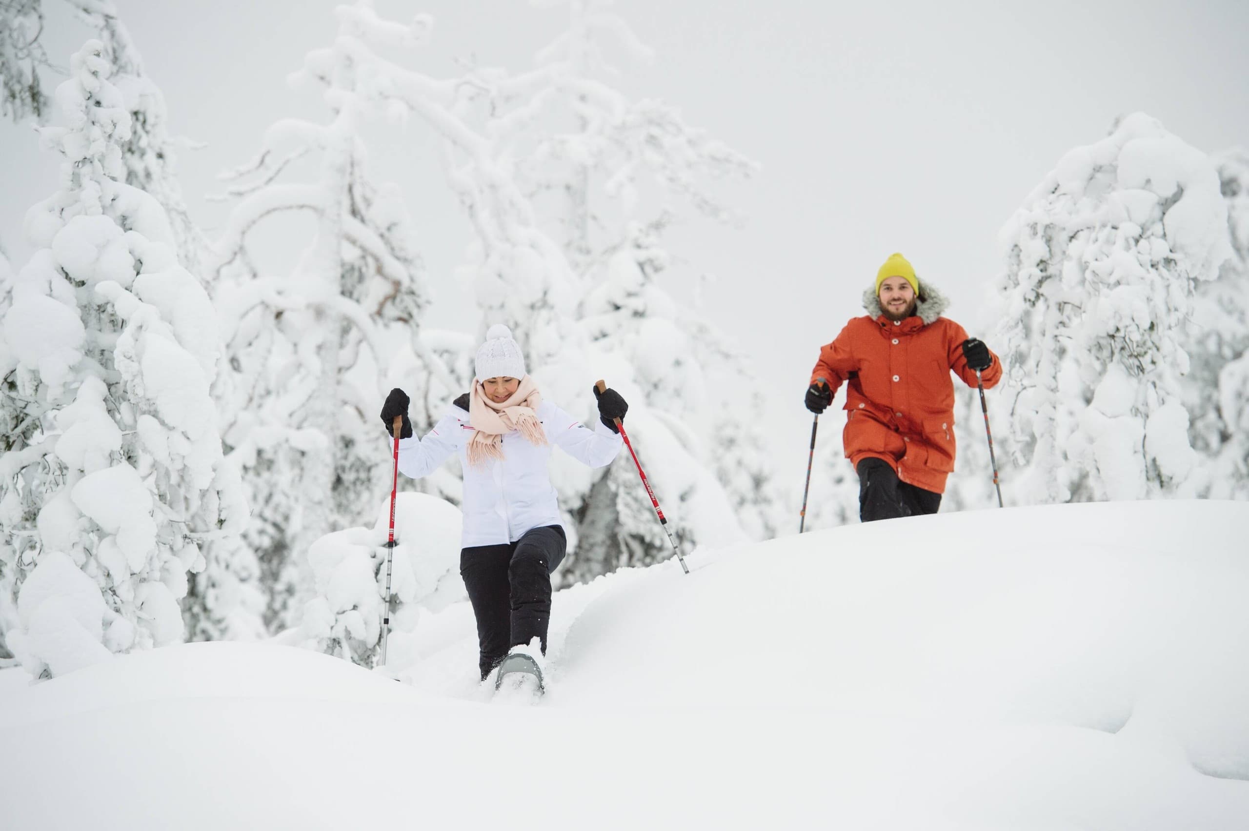 Kätkä Fell Snowshoeing: Easy Family Trek Near Levi, Finland photo 2