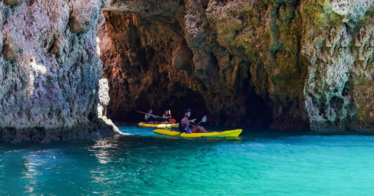Water-Activities: Kayak Trip Lagos – Algarve Coast Adventure