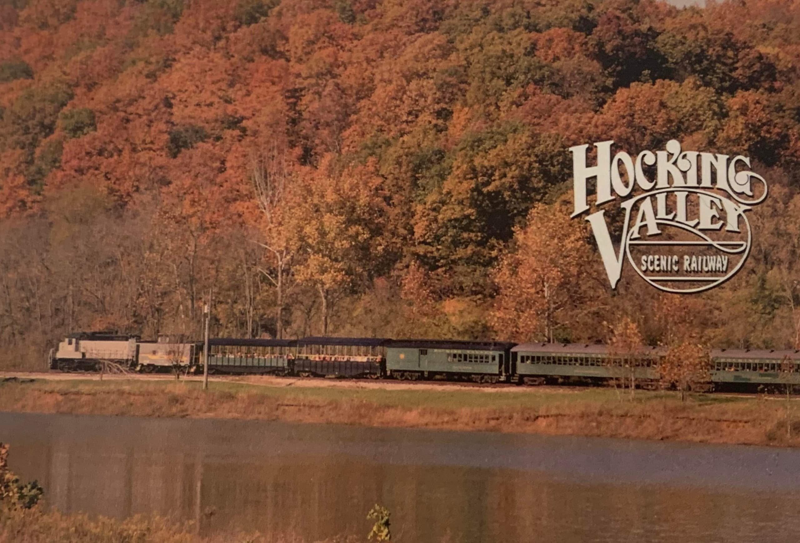 October Fall Foliage Trains in Nelsonville, Ohio