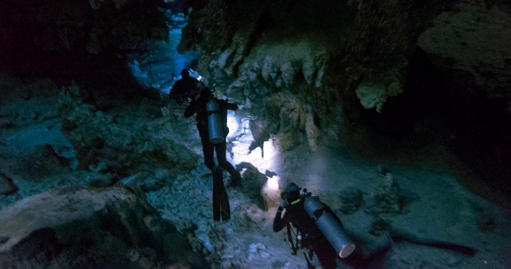 Cenote Cavern Dive Three Tanks | Air Activities in Tulum | Guided Tour, Scuba