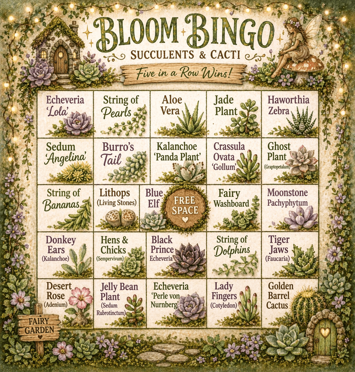 Succulent Bingo in Clovis: Plant Crafting, Street Tacos & Charity Night photo 4