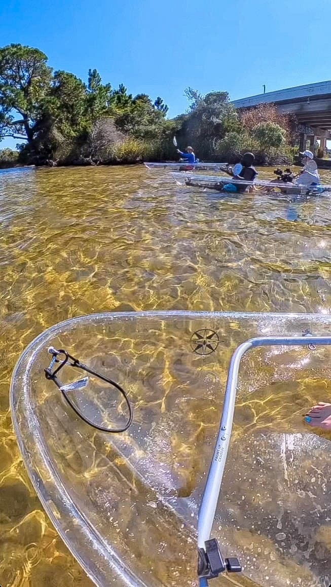 See-Through Kayaking on 30A: Guided Clear Kayak Tours on Rare Coastal Dune Lakes photo 3