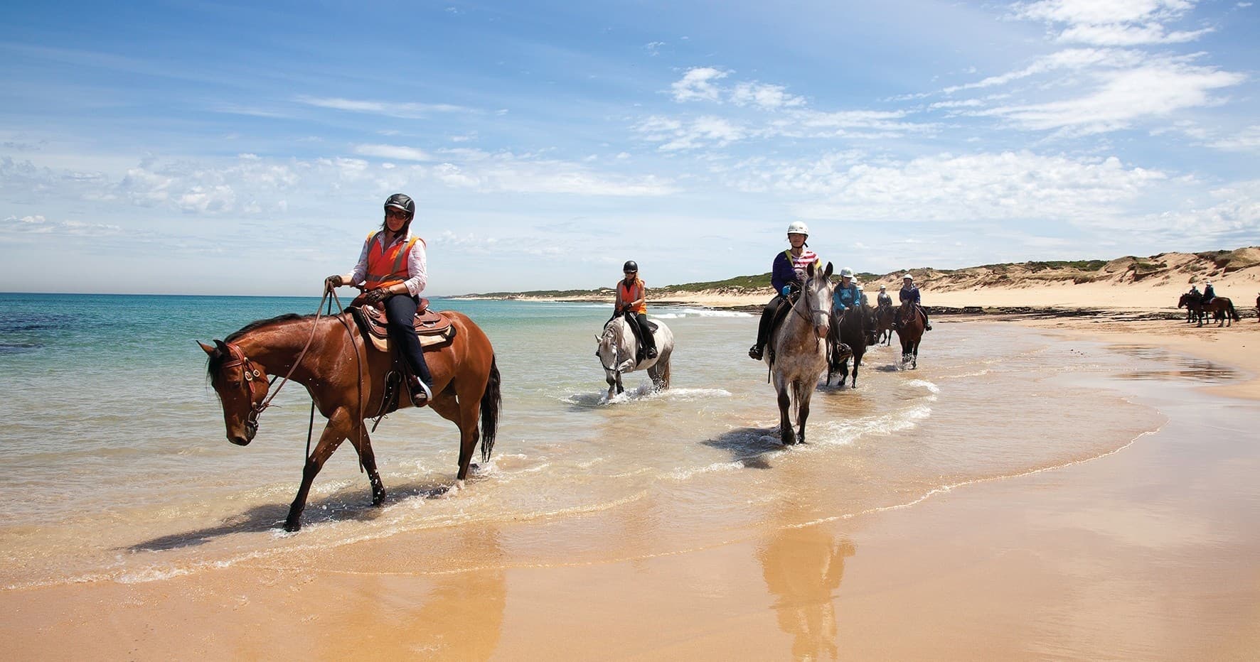 Horseback Riding Along St Andrews Beach: Coastal Adventure on Mornington Peninsula