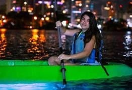San Juan Bay LED Night Kayak Tour in Puerto Rico
