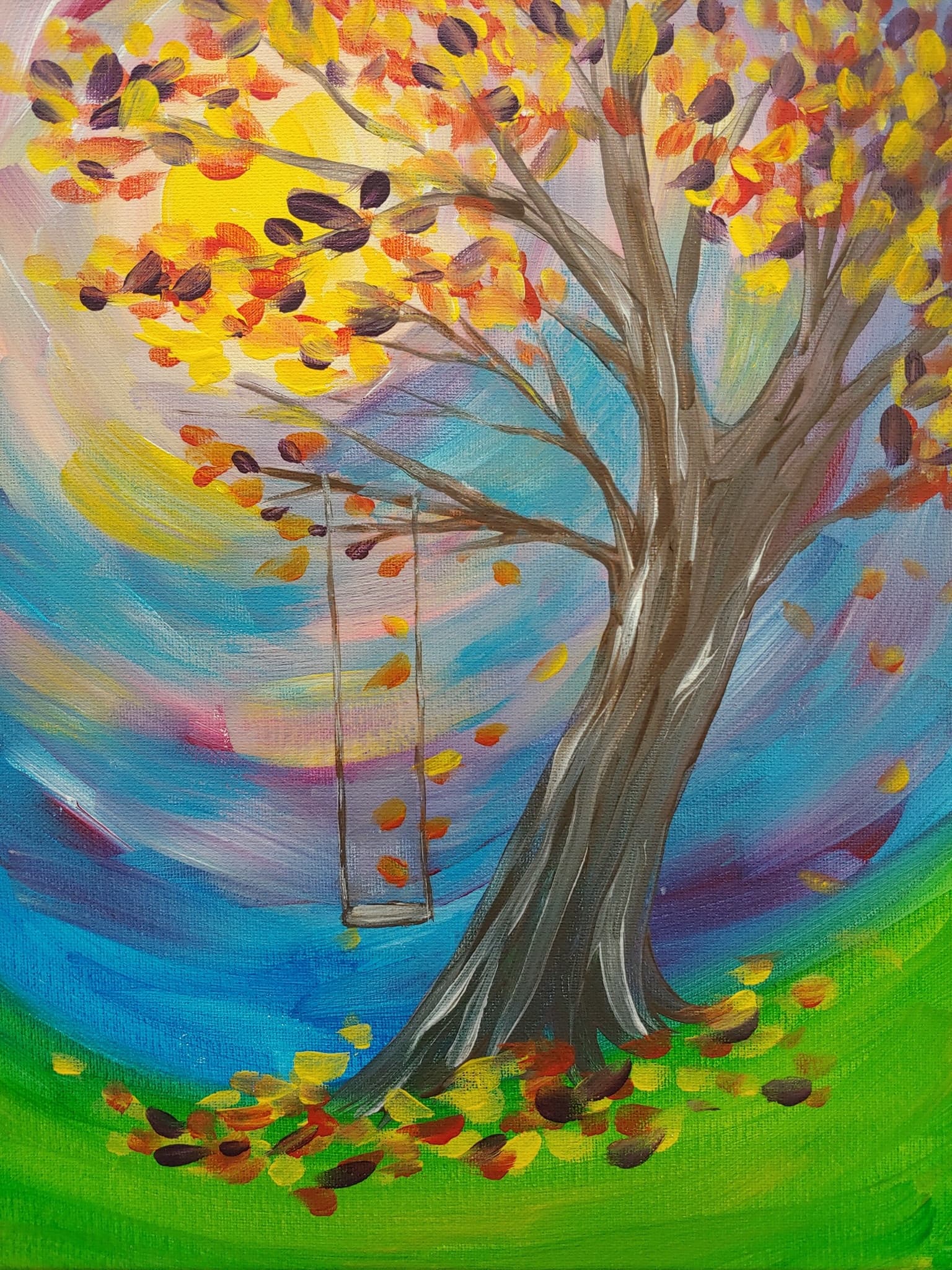 Autumn Paint & Sip Night in Altoona: Fall Canvas Workshop (21+)