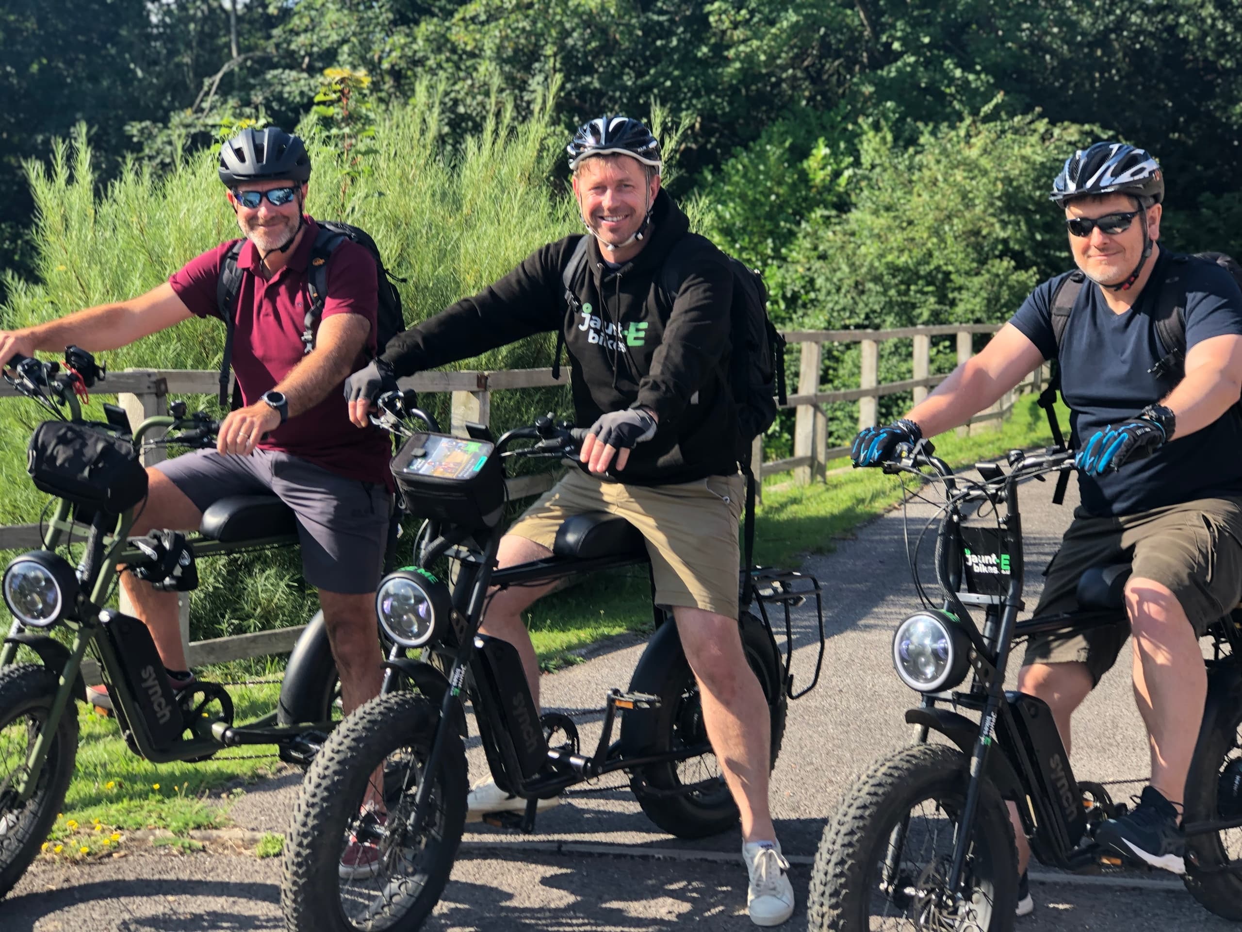 Land Adventures with Jaunt E-Bikes in New Forest