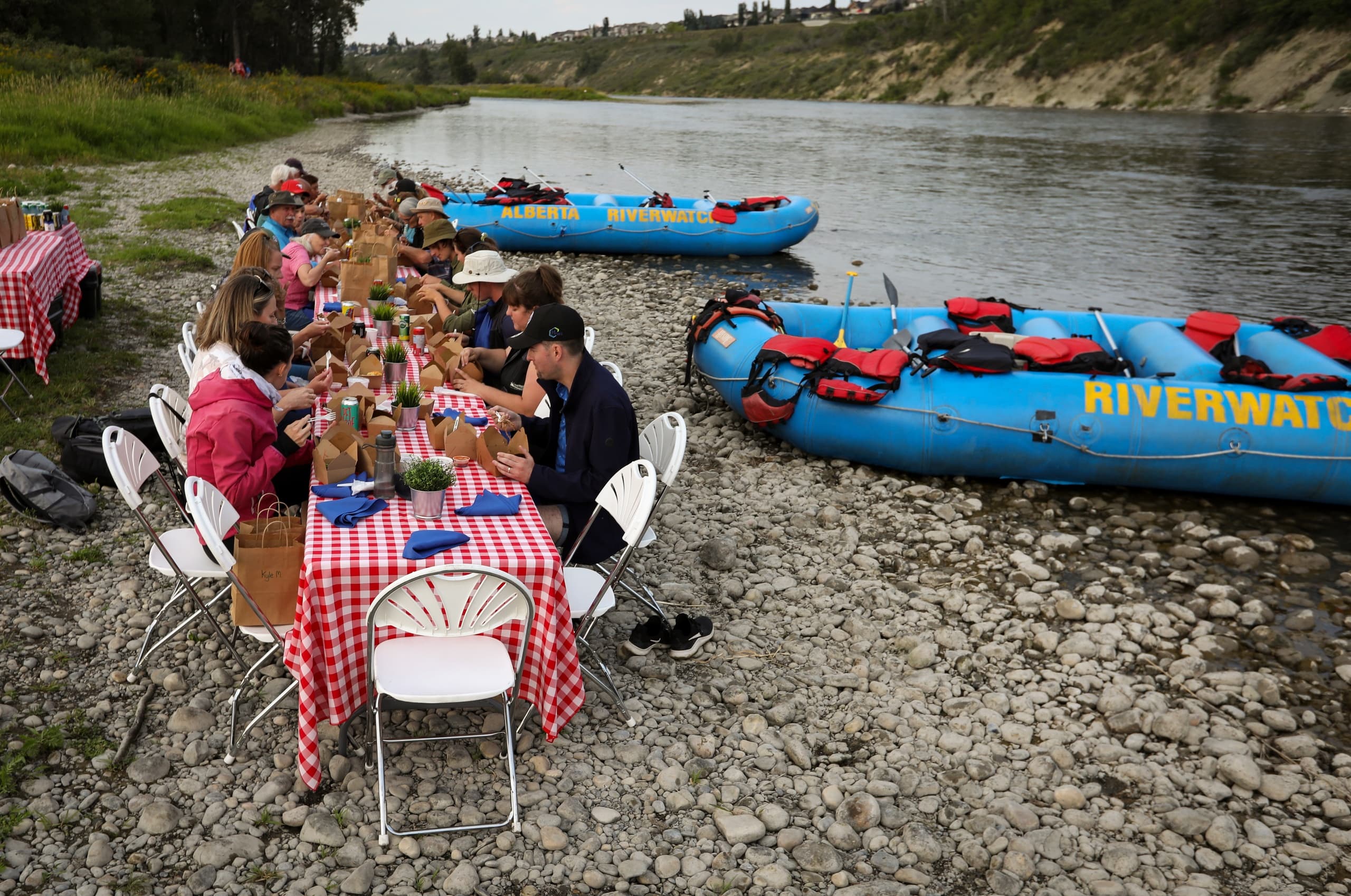 RiverWatch Feast & Float: Dining & Rafting in Calgary