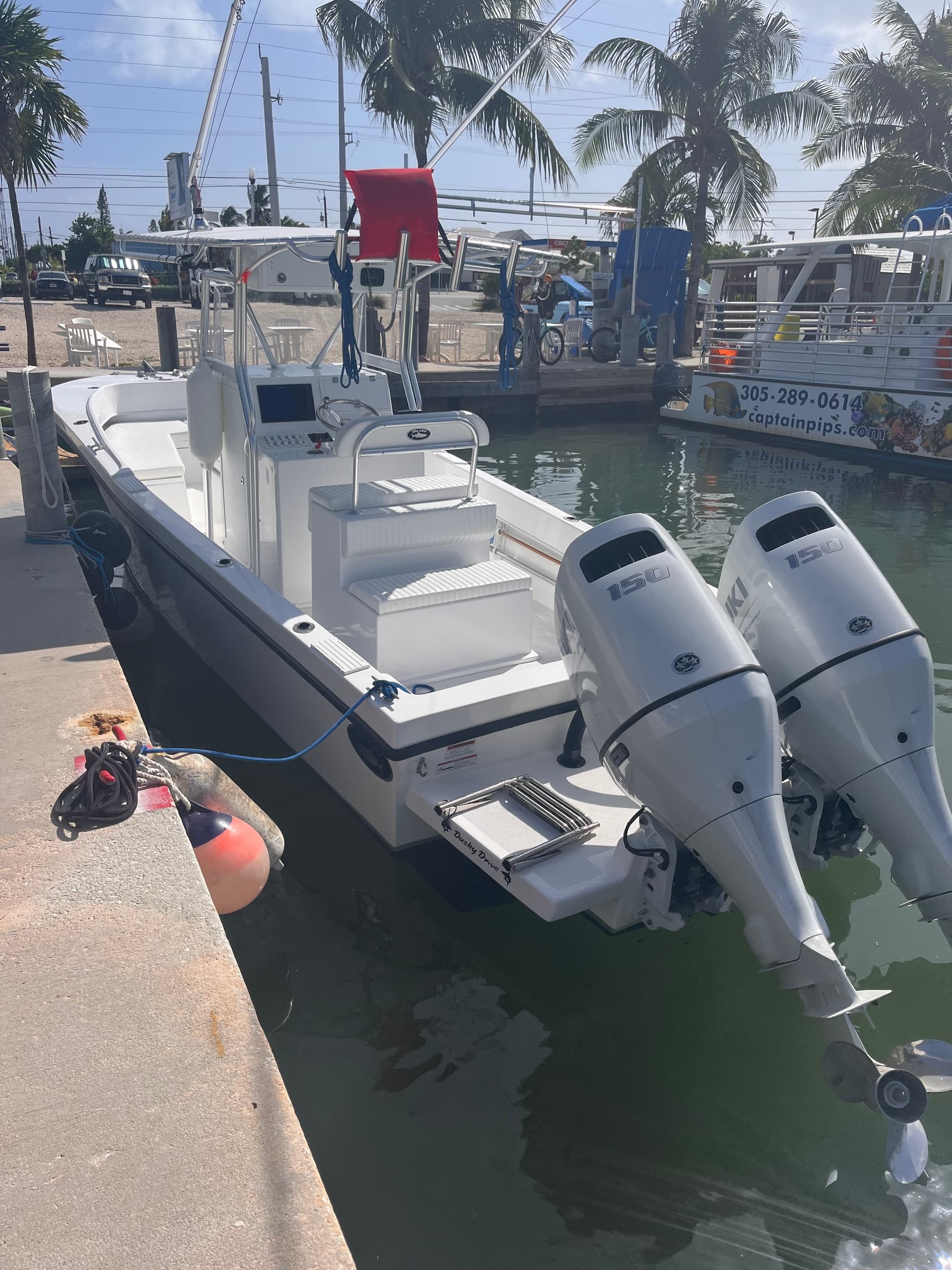 Marathon Boat Rentals: Ghost Rider Fishing Adventure on a 28' Dusky