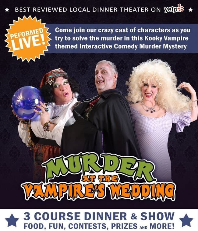 Murder at the Vampire's Wedding Show & Dinner in Scottsdale
