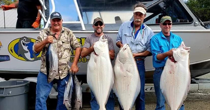 Halibut & Rockfish Fishing with Sharky's Charter in Warren, Oregon