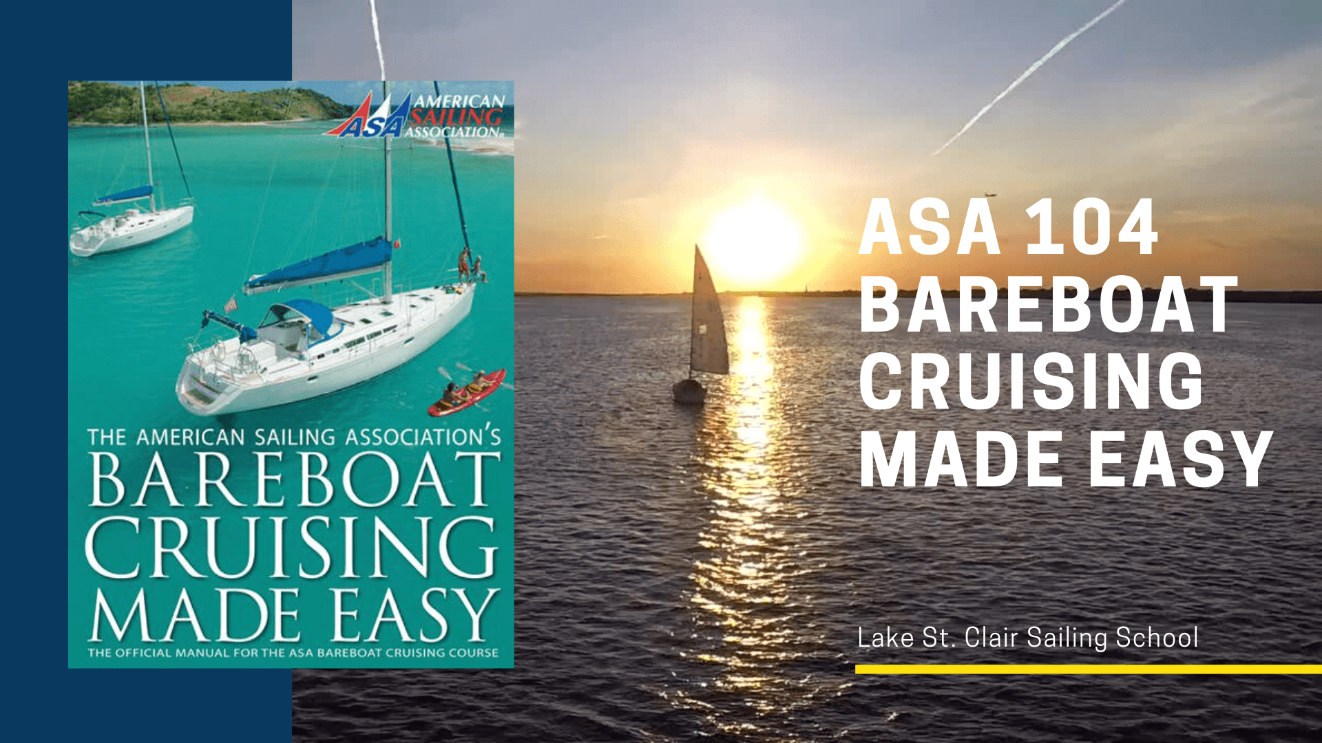 Master Sailing with ASA 104 in Harrison Township, MI
