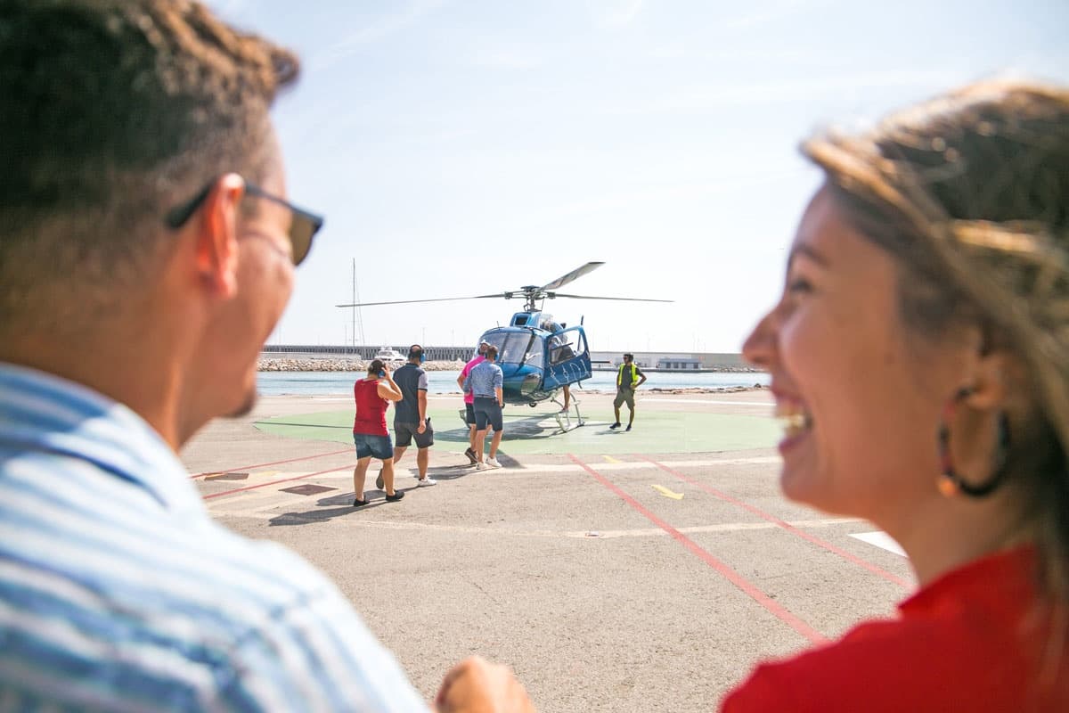 Helicopter Flights over Barcelona with World Experience