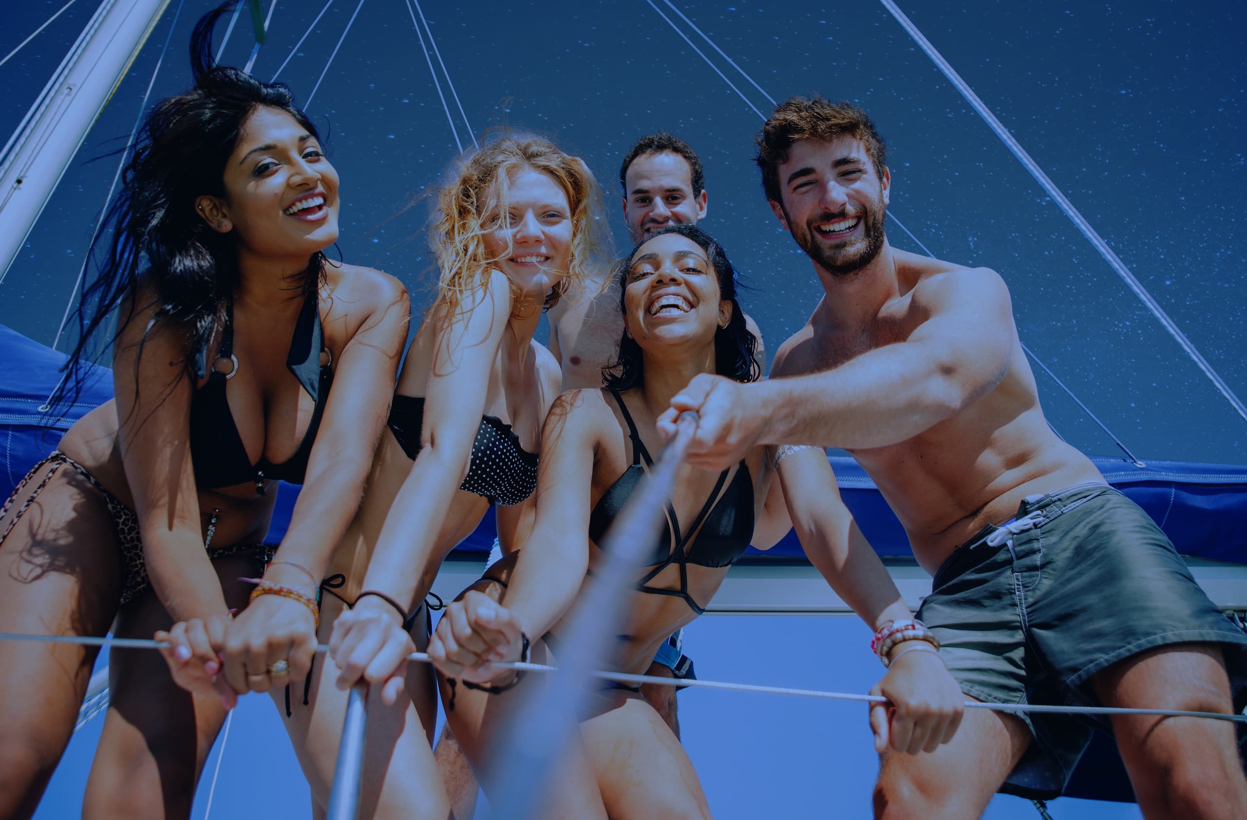 Catamaran LGTB Party in Cancún, Quintana Roo