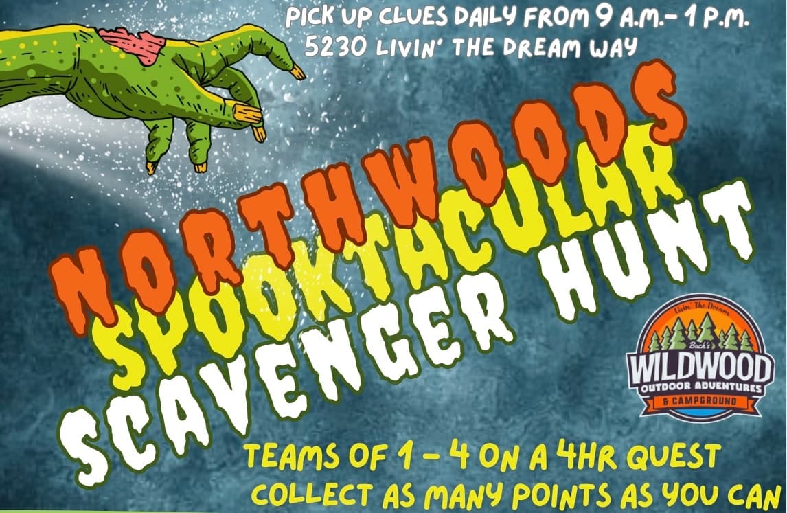 Northwoods Spooktacular Scavenger Hunt: A Thrilling Autumn Adventure in Eagle River, Wisconsin