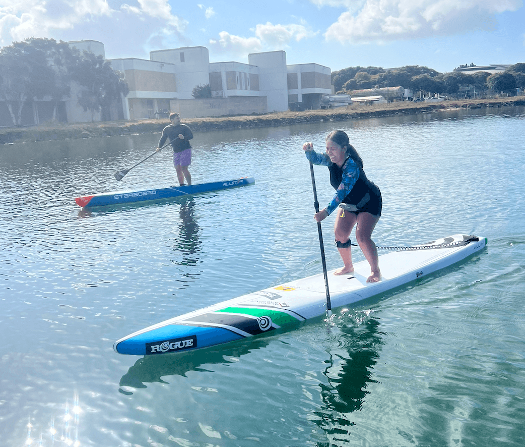 Race SUP Lesson in San Diego: Speed & Skill on Water