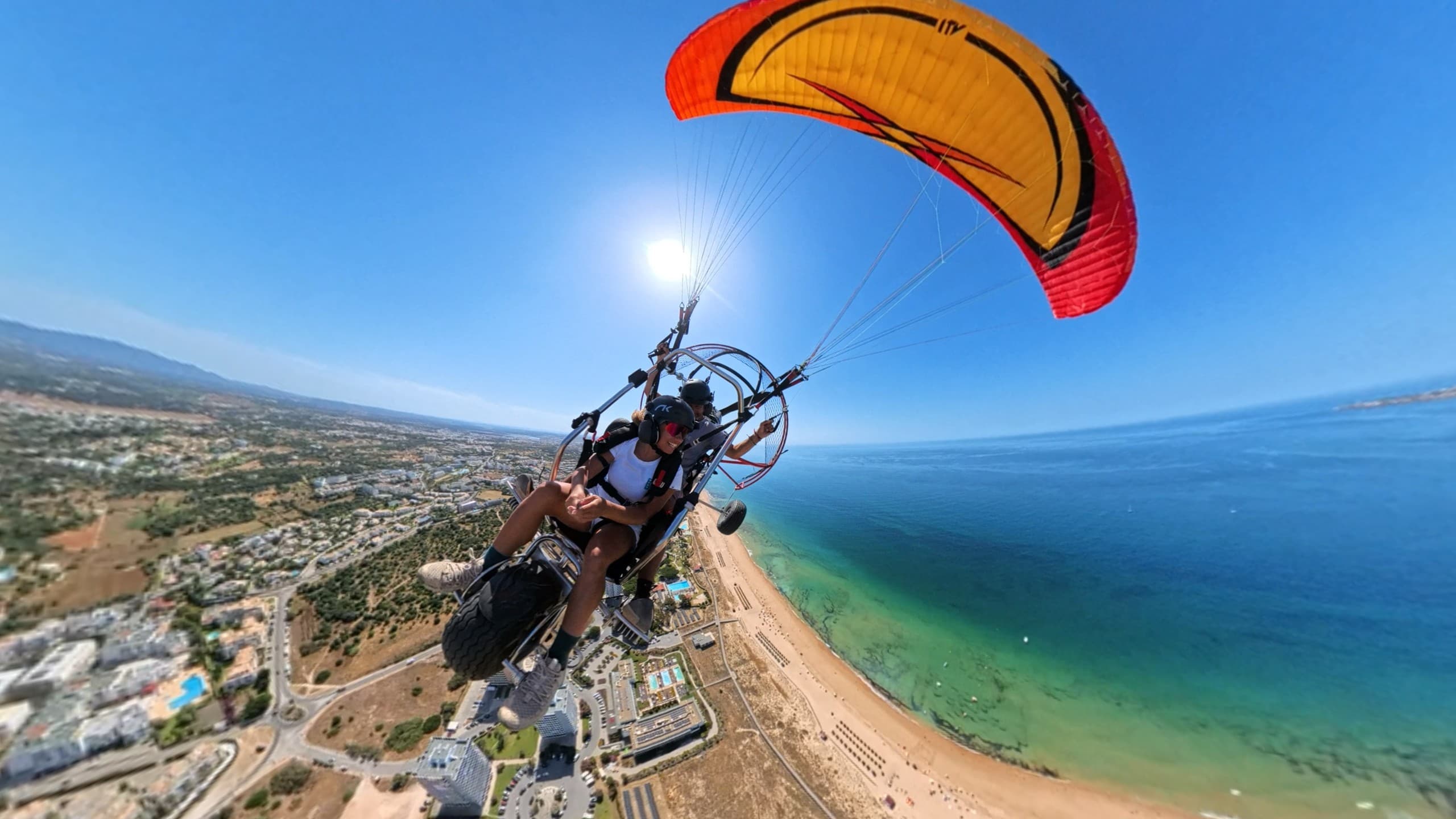 Soar the Algarve Coast: Paratrike Flights Over Portimão and Ria de Alvor photo 1