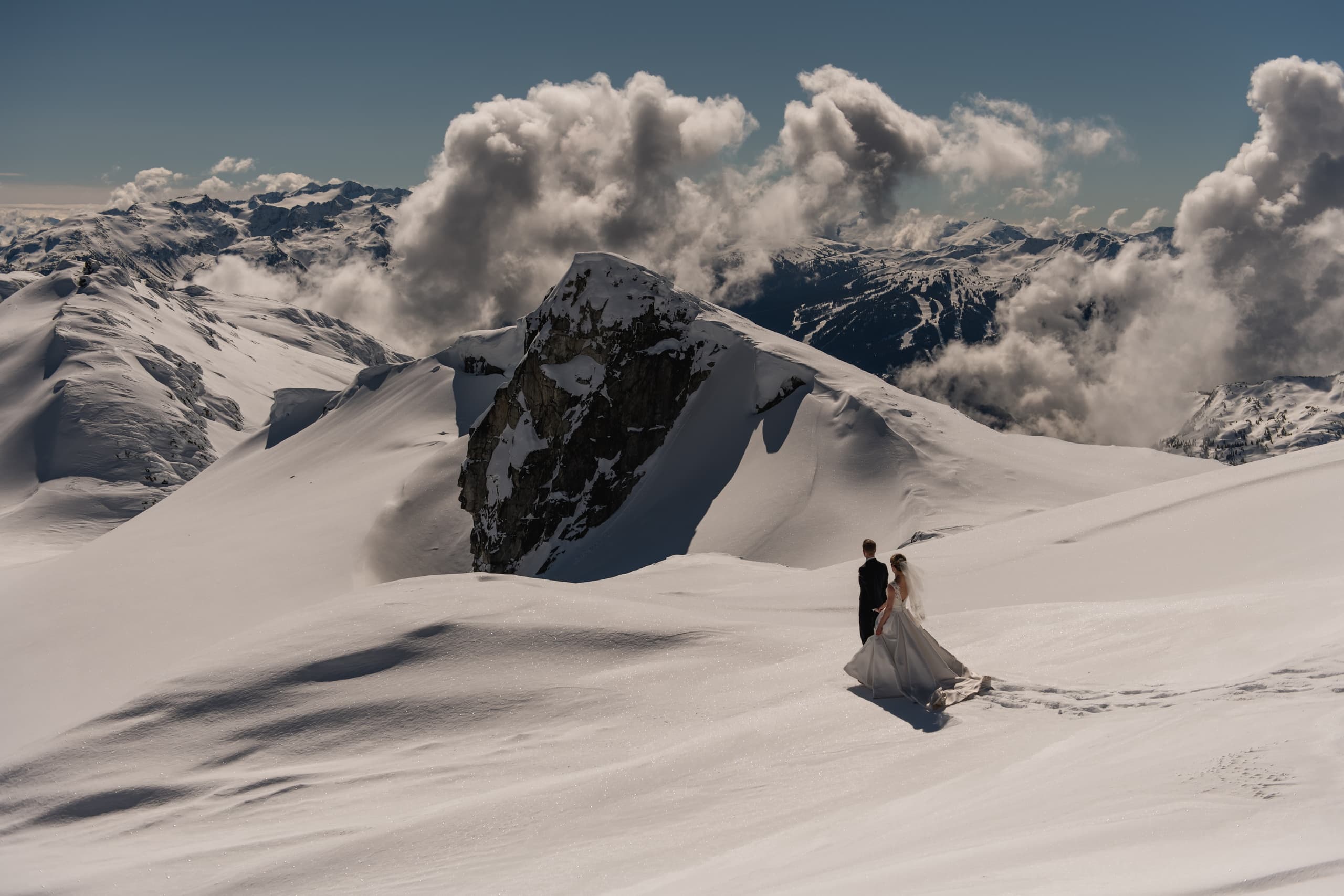 Helicopter Wedding at Blackcomb Helicopters